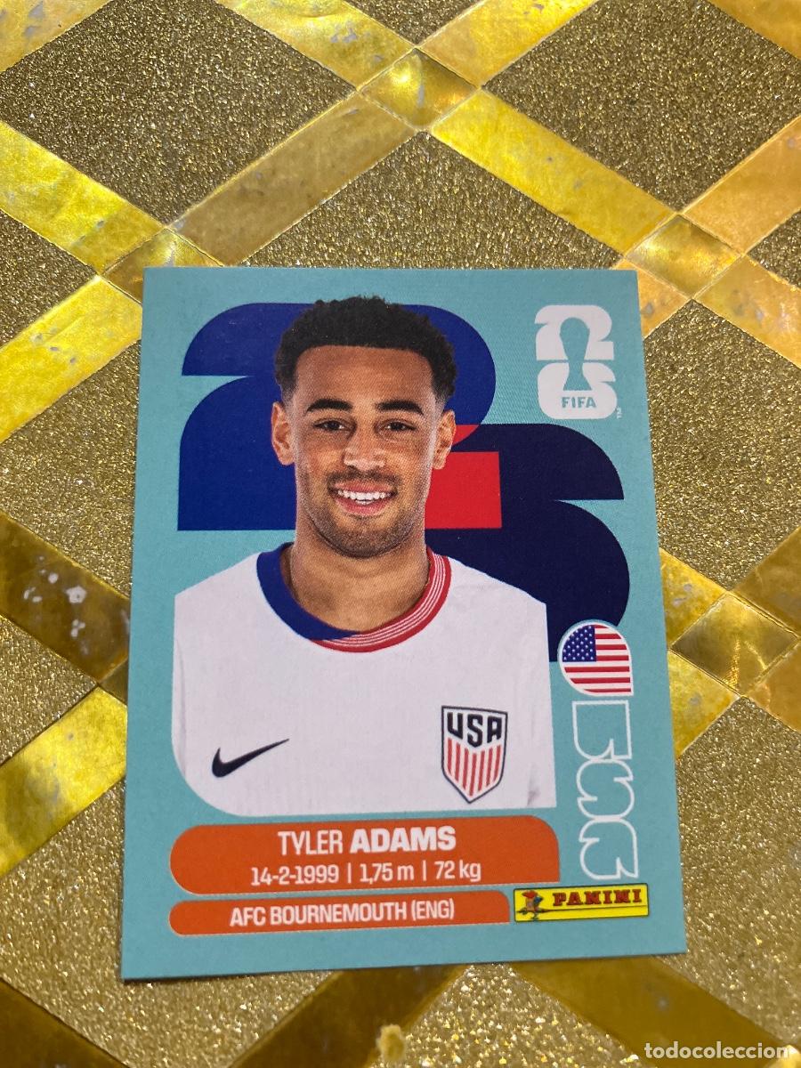 Cromos de F&uacute;tbol: CROMO DE F&Uacute;TBOL NUMERO USA 8 TYLER ADAMS EEUU O USA MUNDIAL 2026 MEXICO-EEUU-CANADA PANINI !