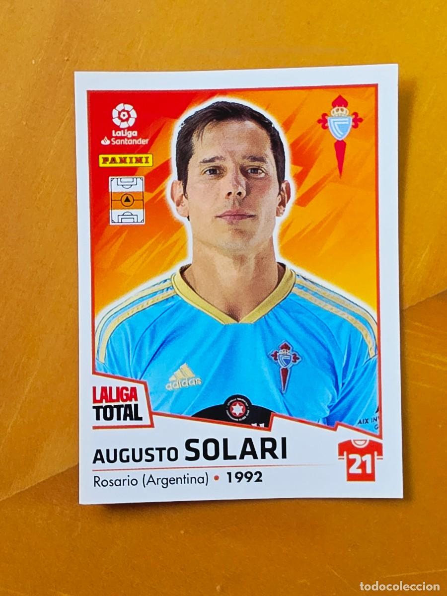 Cromos de F&uacute;tbol: 149 Augusto Solari, RC Celta de Vigo, Panini LaLiga Total 2022 2023 22 23, la liga