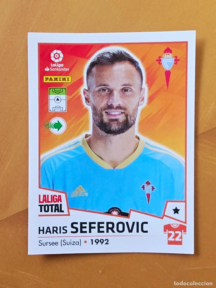 Cromos de F&uacute;tbol: 153 Haris Seferovic, RC Celta de Vigo, Panini LaLiga Total 2022 2023 22 23, la liga
