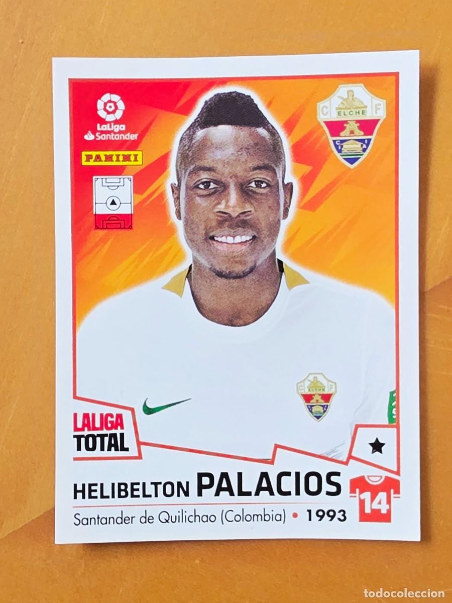 Cromos de F&uacute;tbol: 159 Heliberton Palacios, Elche CF, Panini LaLiga Total 2022 2023 22 23, la liga