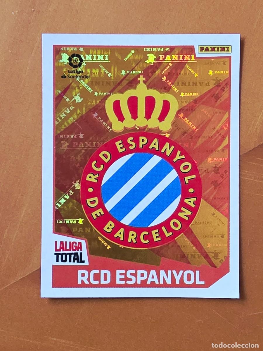 Cromos de F&uacute;tbol: 178 Escudo RCD Espanyol, Panini LaLiga Total 2022 2023 22 23, la liga
