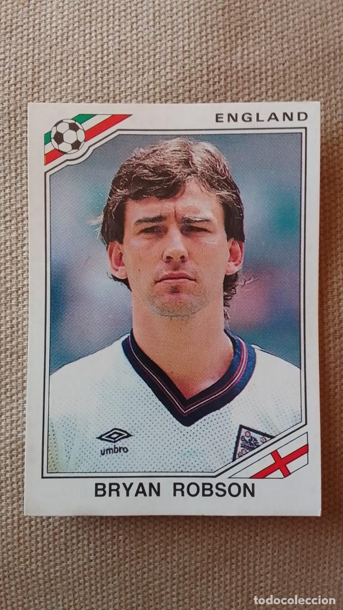 Cromos de F&uacute;tbol: CROMO MEXICO 86. ENGLAND. BRYAN ROBSON. 412. PANINI.
