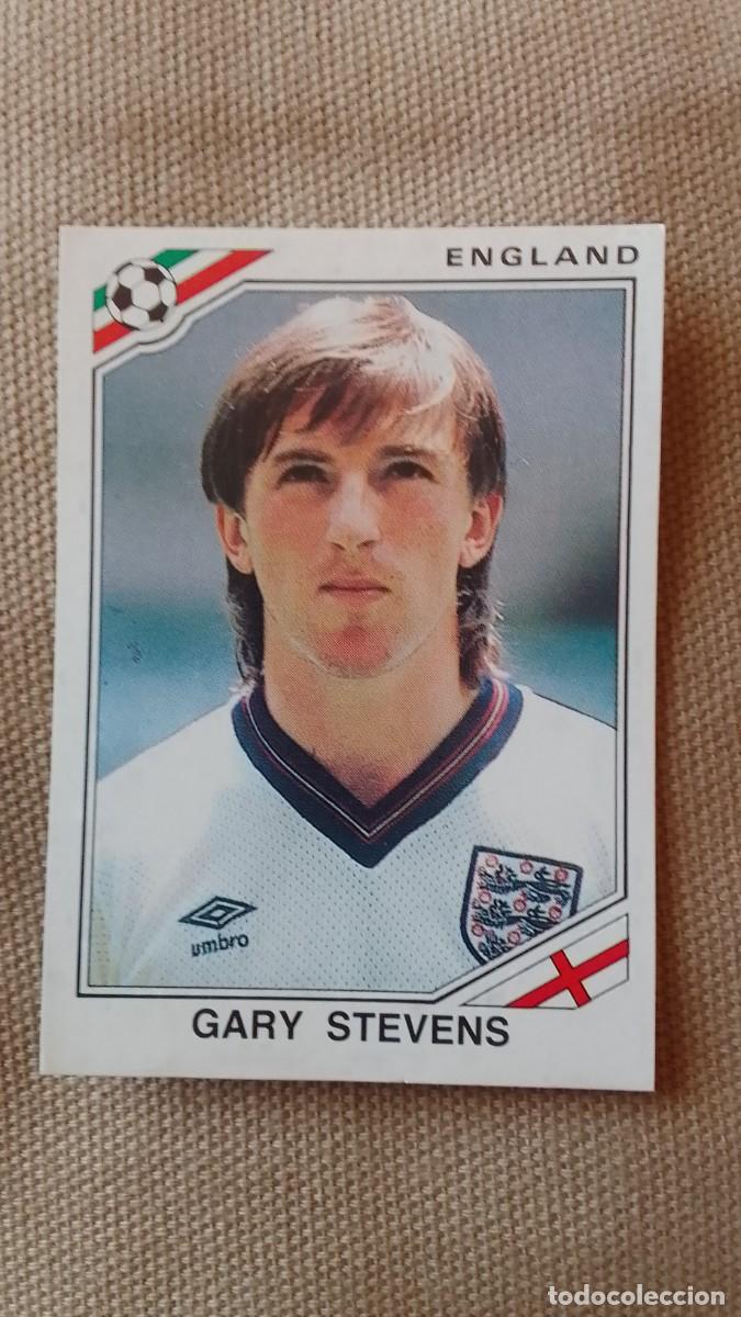 Cromos de f&uacute;tbol: CROMO MEXICO 86. ENGLAND. GARY STEVENS. 403. PANINI.