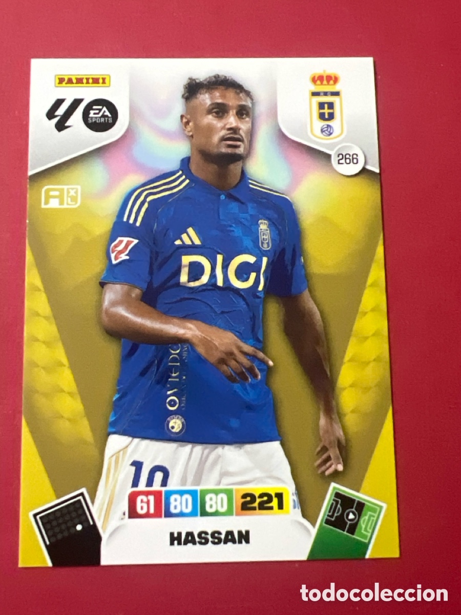 Cromos de F&uacute;tbol: C265. CARD ADRENALYN XL PANINI 2025-2026 25 26 REGULAR HASSAN OVIEDO 266