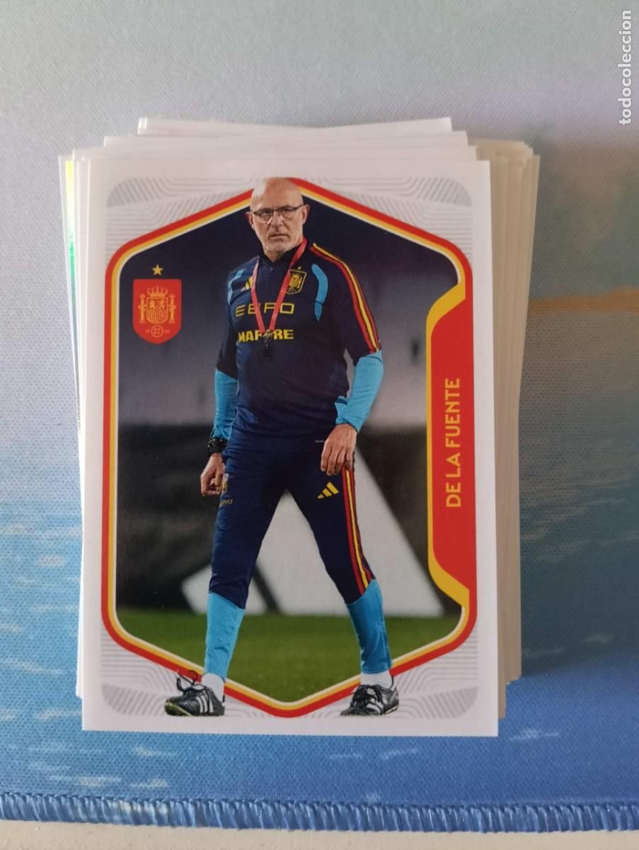 Cromos de F&uacute;tbol: Cromo N&ordm;8 Espa&ntilde;a 2026 Carrefour // Luis de la Fuente