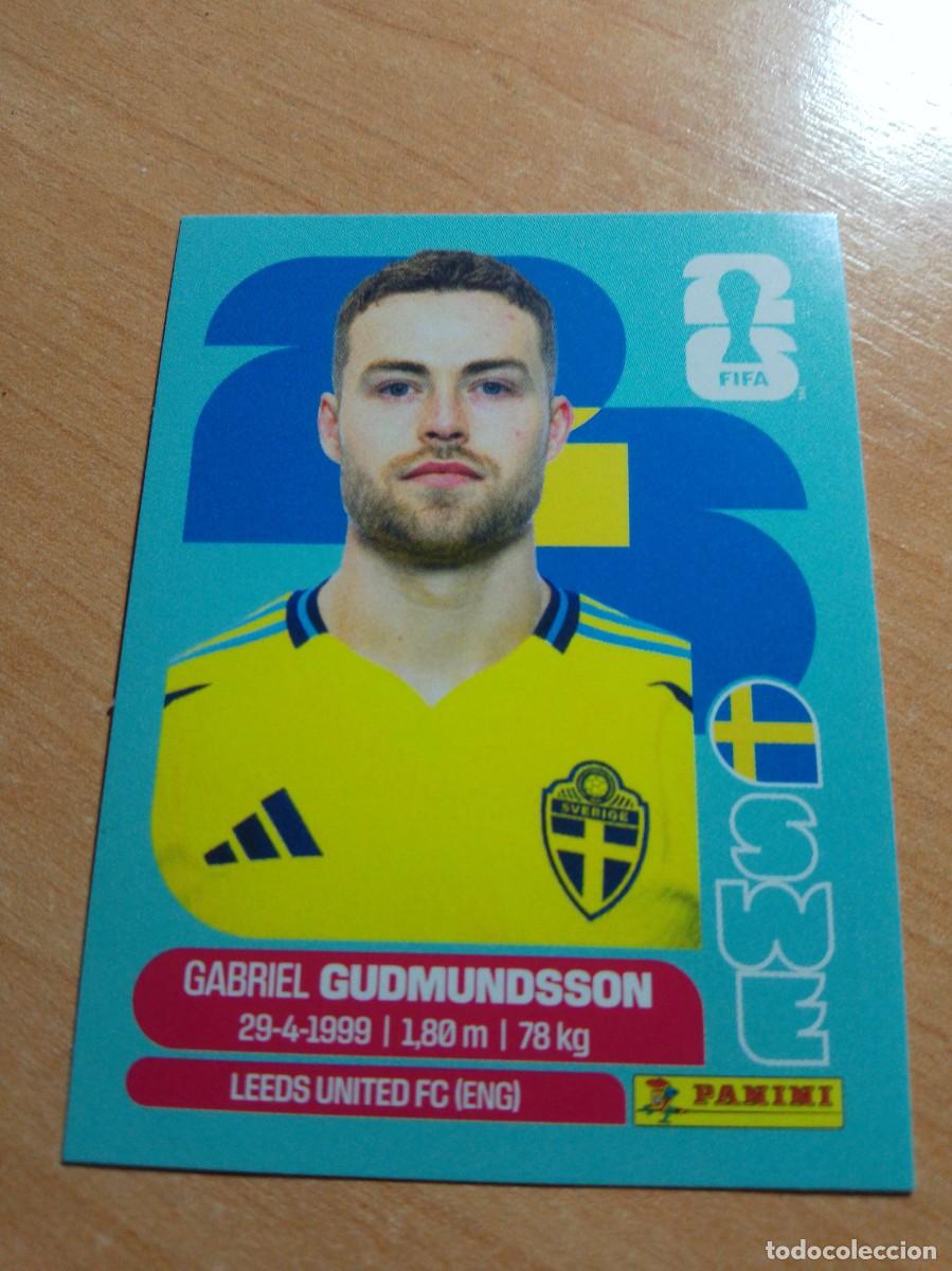 Cromos de F&uacute;tbol: SWE 4 GUDMUNDSSON SUECIA MUNDIAL FIFA WORLD CUP 2026 26 PANINI STICKERS NUEVO