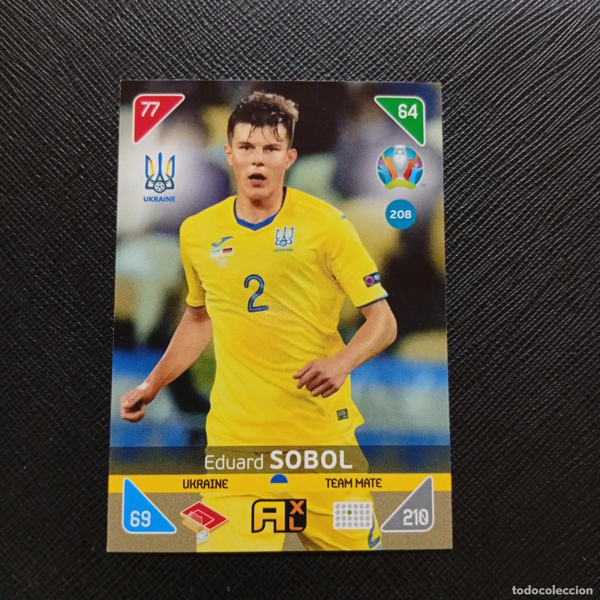 Cromos de F&uacute;tbol: 202 SOBOL UCRANIA PANINI ADRENALYN XL UEFA EURO 2020 CROMO FUTBOL KICK OFF 2021 - A209 PG1
