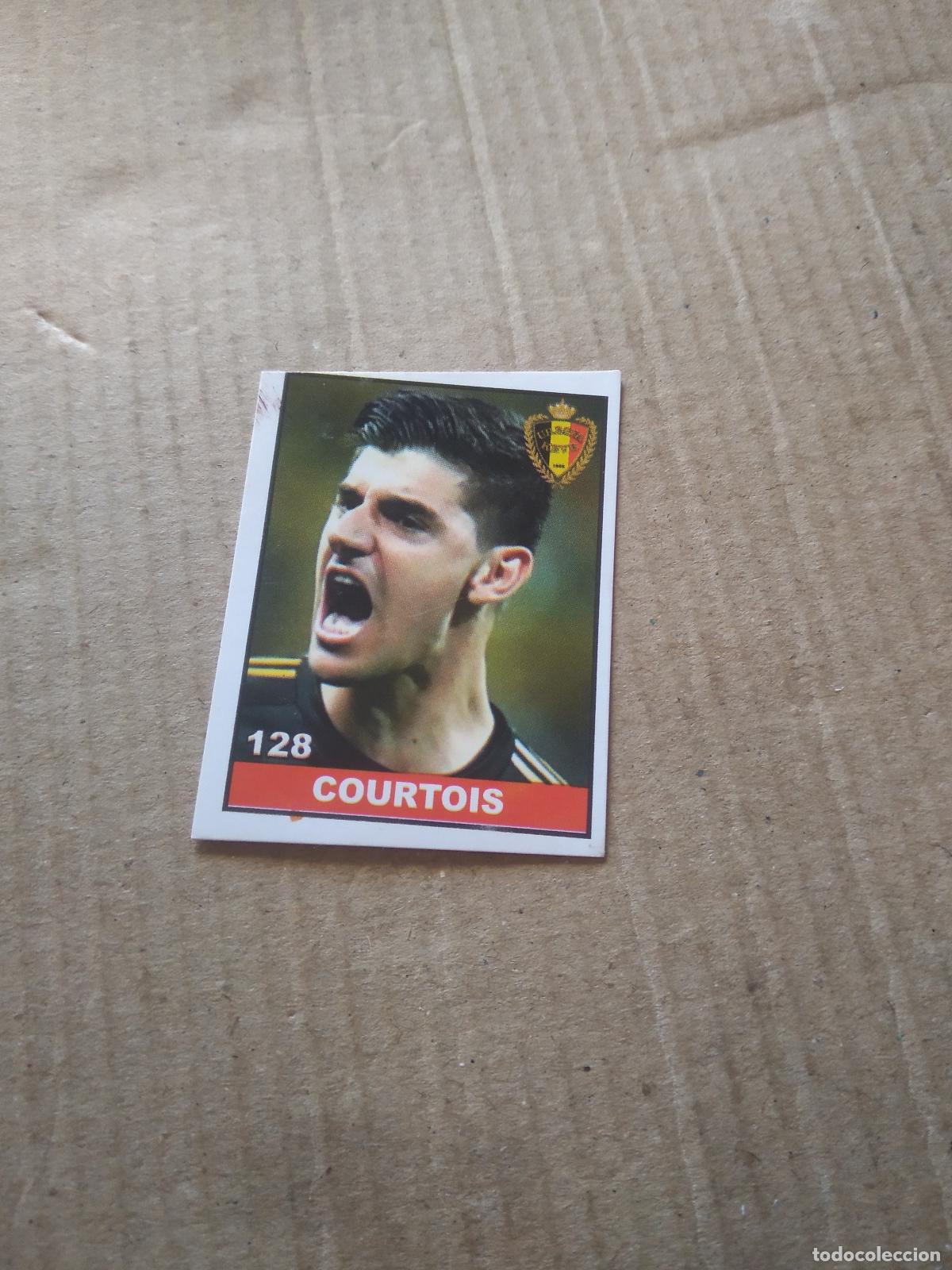 Cromos de f&uacute;tbol: 128 COURTOIS BELGICA CROMO FUTBOL MUNDIAL 2022 WORLD CUP COPA DEL MUNDO EDITADO EN BRASIL