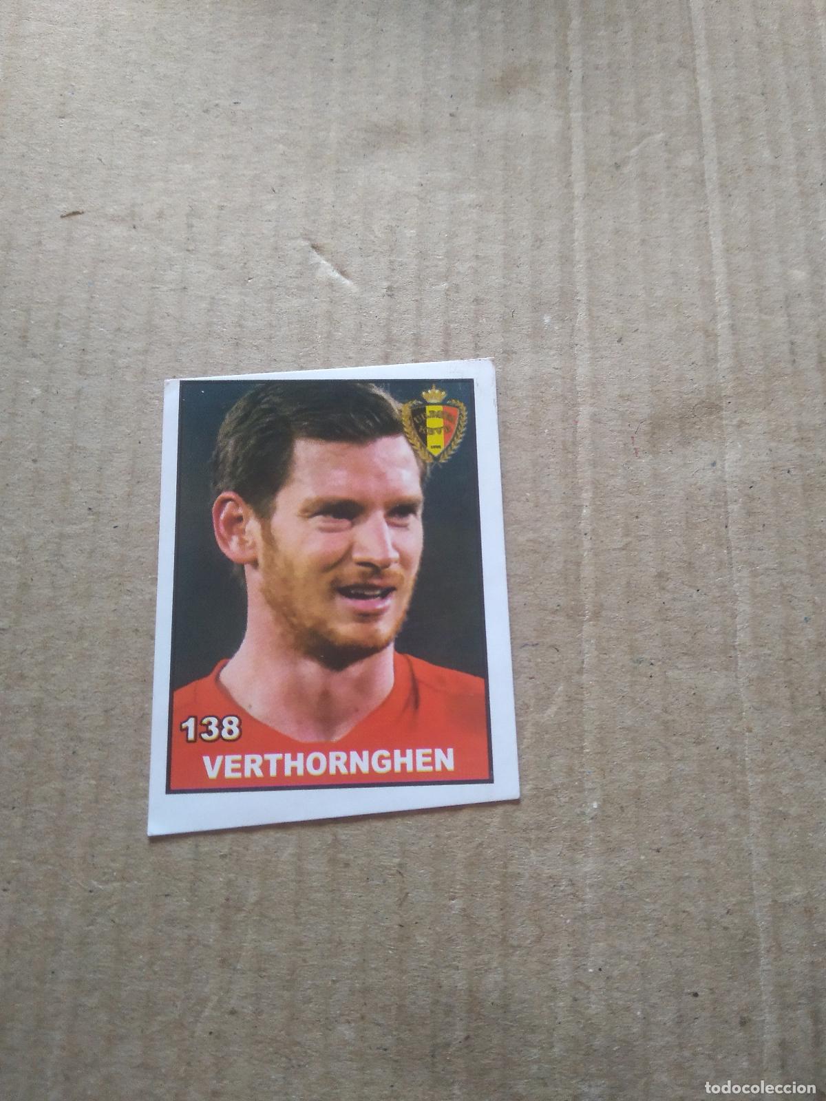 Cromos de F&uacute;tbol: 138 VERTONGHEN BELGICA CROMO FUTBOL MUNDIAL 2022 WORLD CUP COPA DEL MUNDO EDITADO EN BRASIL