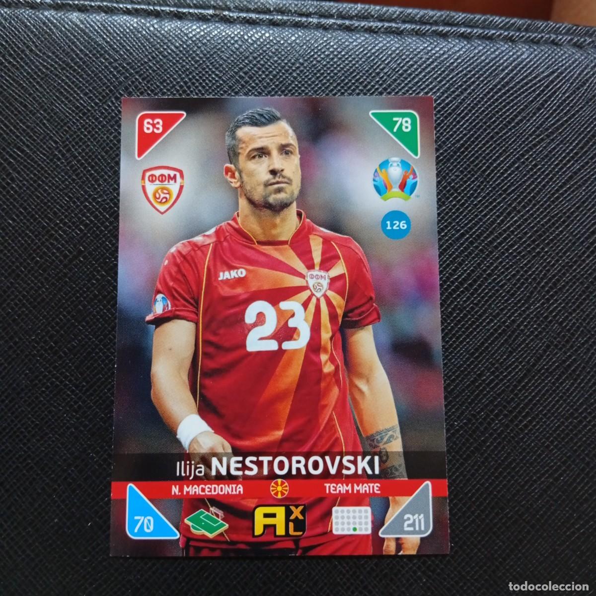 Cromos de F&uacute;tbol: 126 NESTOROVSKI TURQUIA PANINI ADRENALYN XL UEFA EURO 2020 CROMO FUTBOL KICK OFF 2021 - A209 PG3