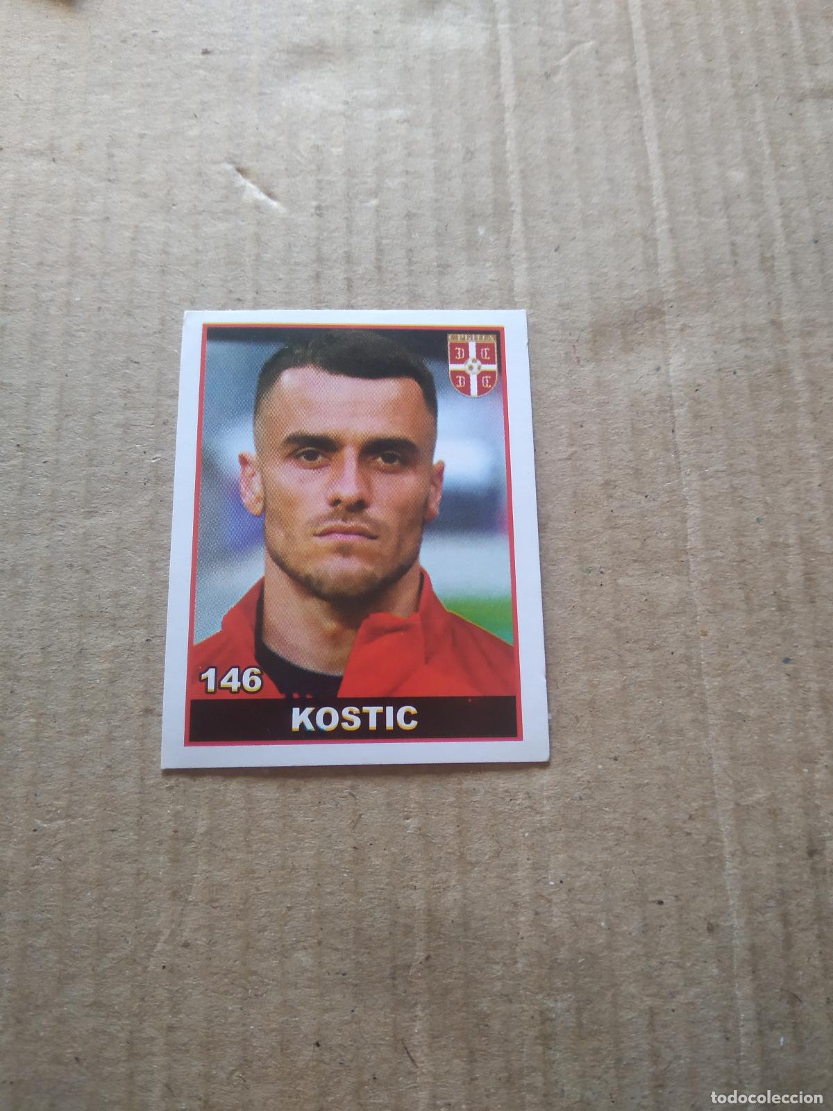 Cromos de F&uacute;tbol: 146 KOSTIC SERBIA CROMO FUTBOL MUNDIAL 2022 WORLD CUP COPA DEL MUNDO EDITADO EN BRASIL