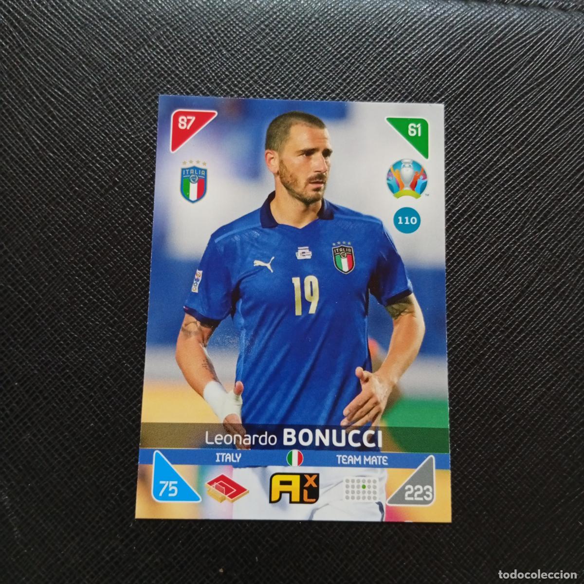 Cromos de F&uacute;tbol: 110 BONUCCI ITALIA PANINI ADRENALYN XL UEFA EURO 2020 CROMO FUTBOL KICK OFF 2021 - A209 PG3
