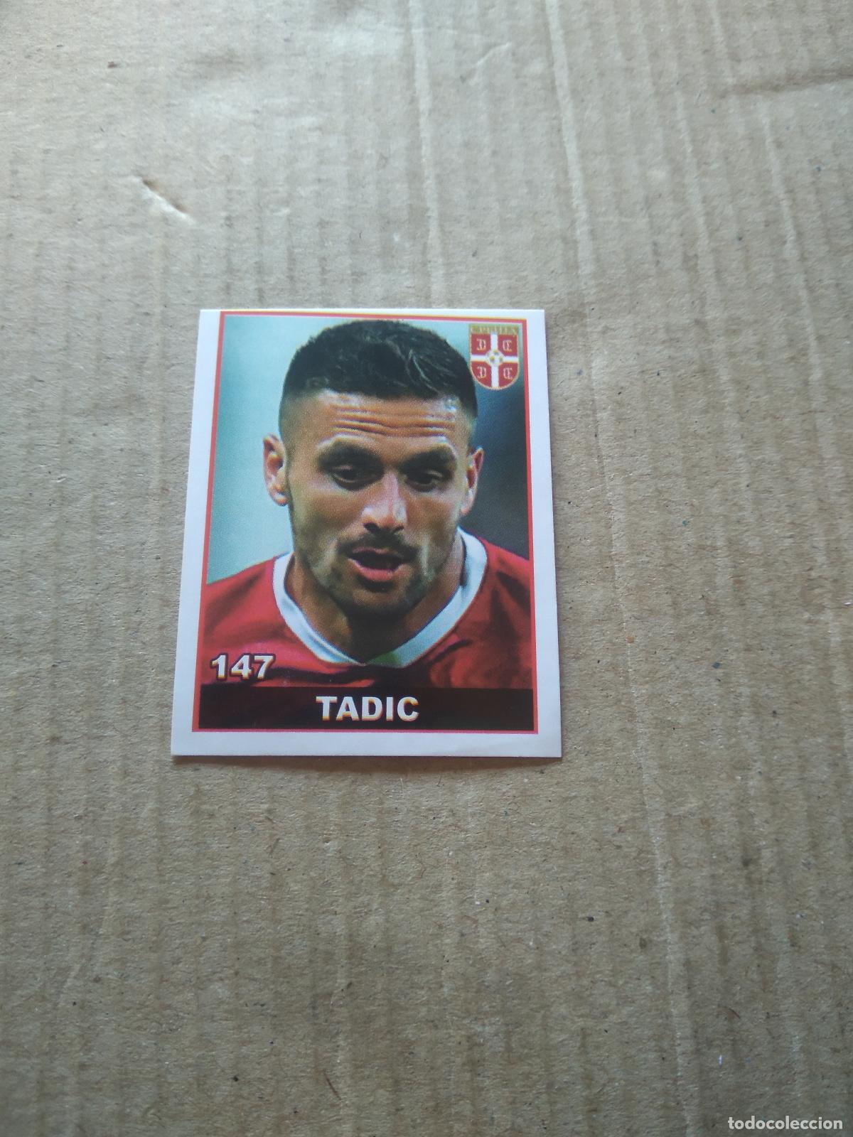Cromos de F&uacute;tbol: 147 TADIC SERBIA CROMO FUTBOL MUNDIAL 2022 WORLD CUP COPA DEL MUNDO EDITADO EN BRASIL