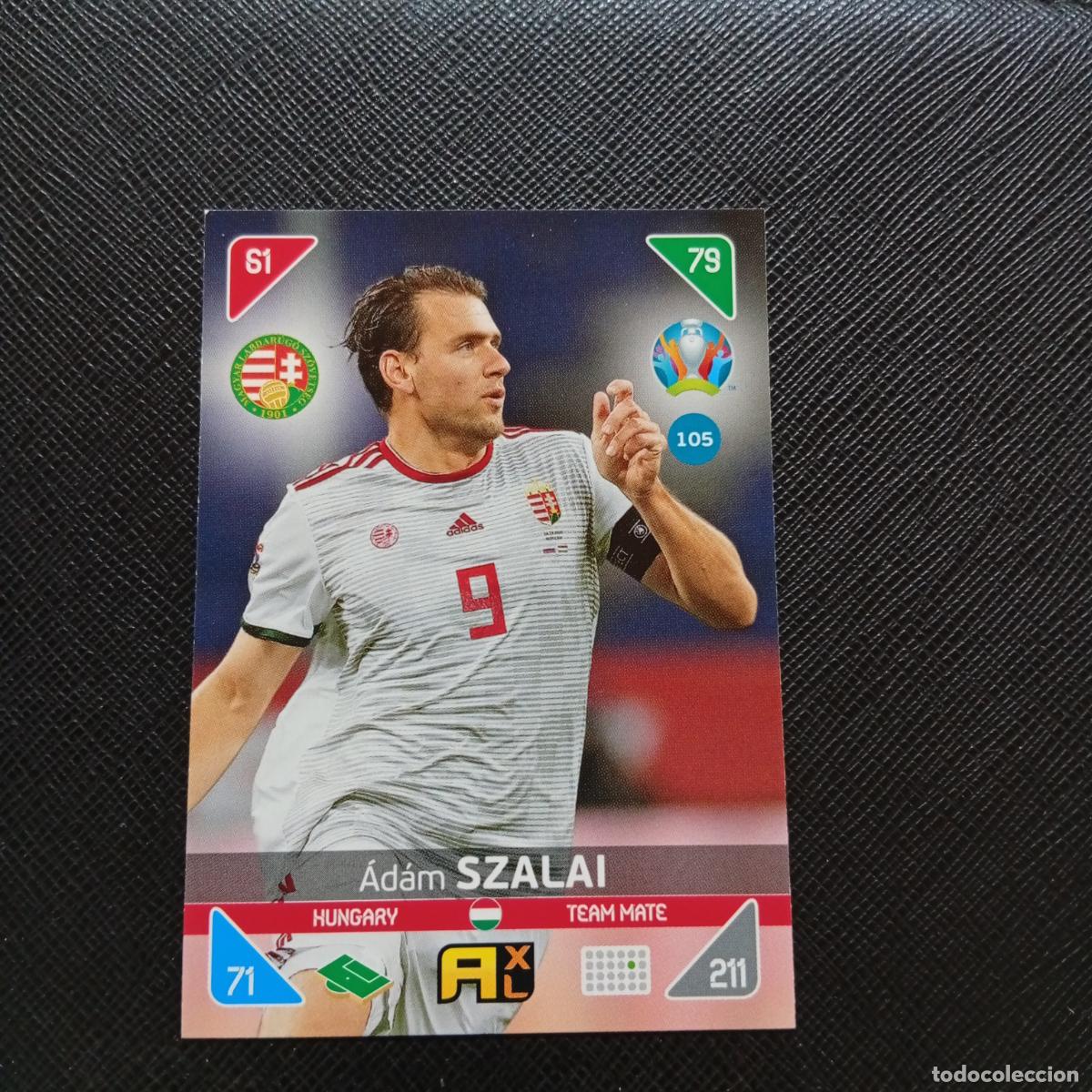 Cromos de F&uacute;tbol: 105 SZALAI HUNGRIA PANINI ADRENALYN XL UEFA EURO 2020 CROMO FUTBOL KICK OFF 2021 - A209 PG3