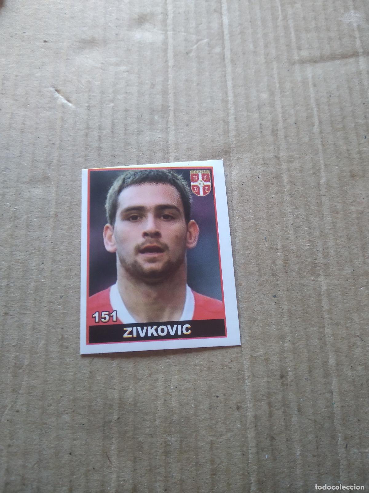 Cromos de F&uacute;tbol: 151 ZIVKOVIC SERBIA CROMO FUTBOL MUNDIAL 2022 WORLD CUP COPA DEL MUNDO EDITADO EN BRASIL