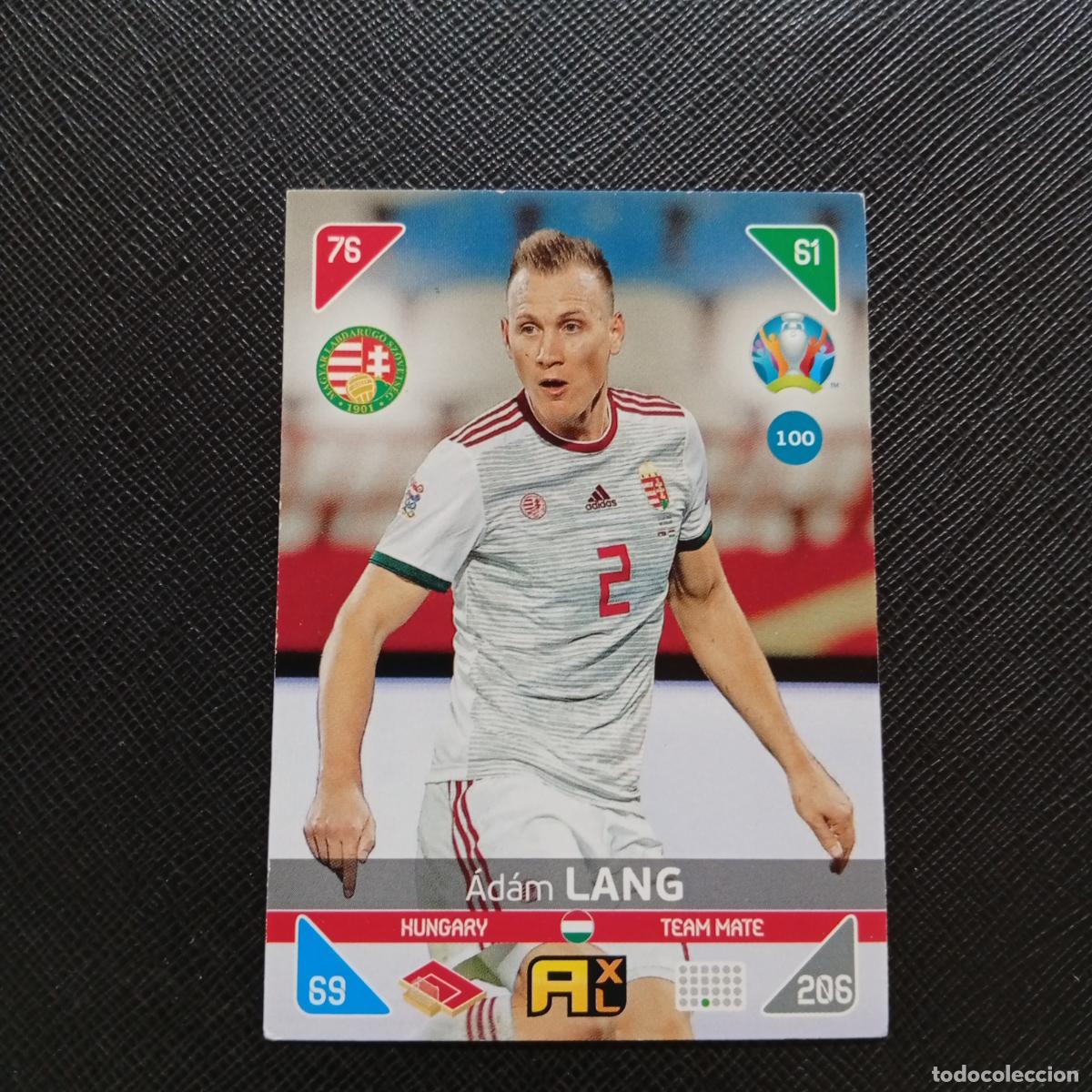 Cromos de F&uacute;tbol: 100 LANG HUNGRIA PANINI ADRENALYN XL UEFA EURO 2020 CROMO FUTBOL KICK OFF 2021 - A209 PG4