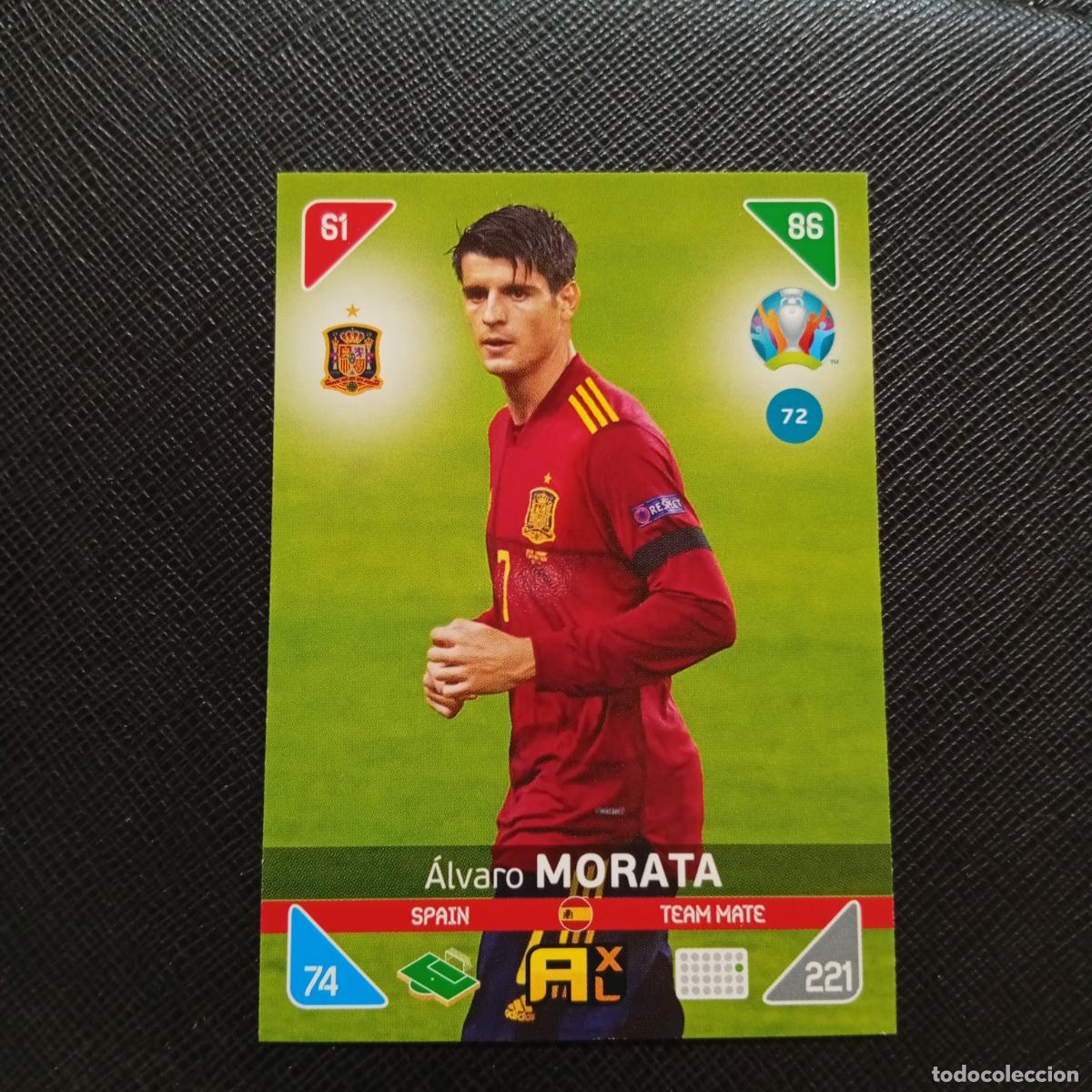 Cromos de F&uacute;tbol: 72 MORATA ESPA&Ntilde;A PANINI ADRENALYN XL UEFA EURO 2020 CROMO FUTBOL KICK OFF 2021 - A209 PG4