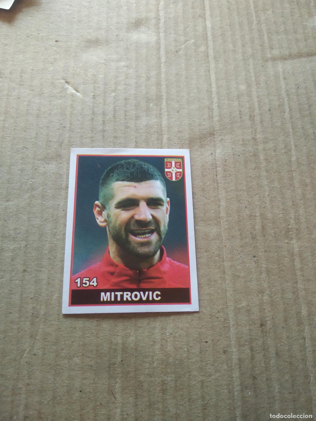 Cromos de F&uacute;tbol: 154 MITROVIC SERBIA CROMO FUTBOL MUNDIAL 2022 WORLD CUP COPA DEL MUNDO EDITADO EN BRASIL
