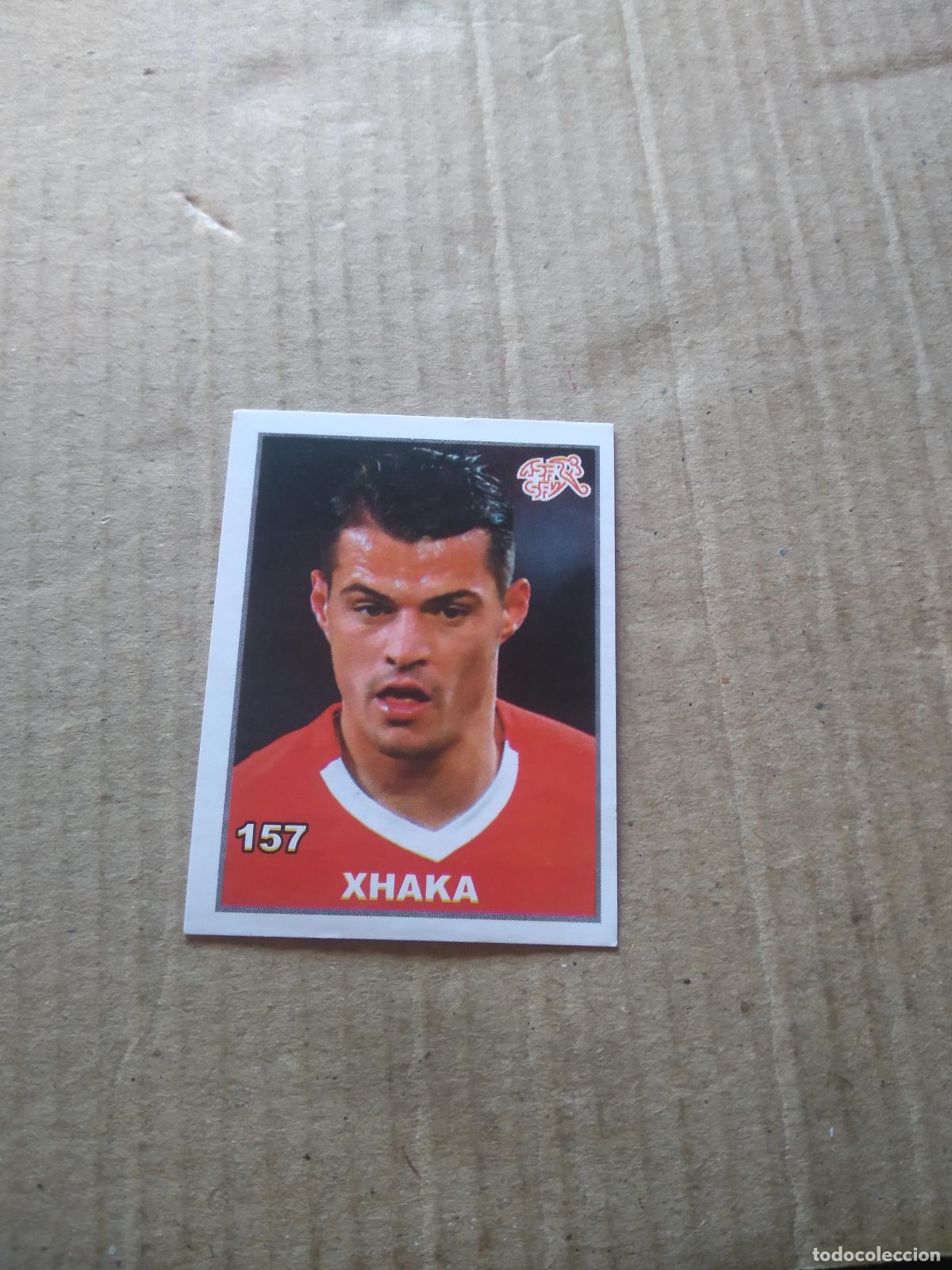 Cromos de F&uacute;tbol: 157 XHAKA SUIZA CROMO FUTBOL MUNDIAL 2022 WORLD CUP COPA DEL MUNDO EDITADO EN BRASIL