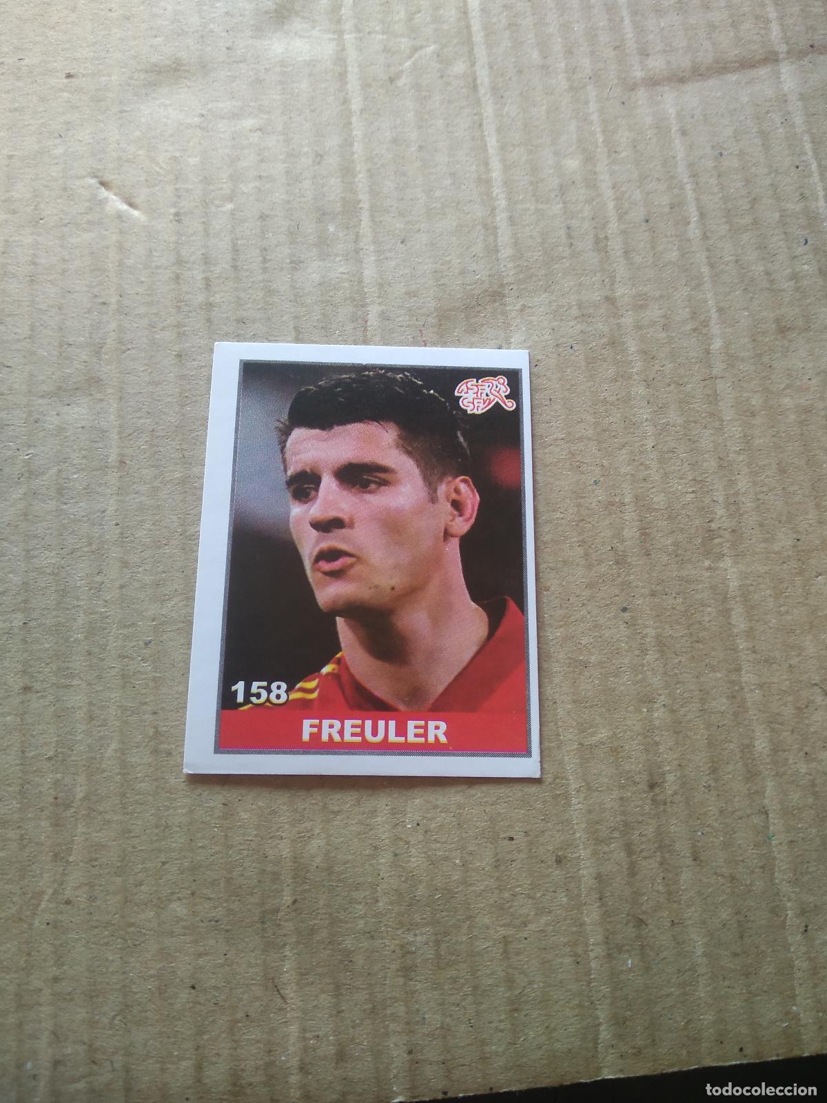 Cromos de F&uacute;tbol: 158 FREULER ERROR MORATA SUIZA CROMO FUTBOL MUNDIAL 2022 WORLD CUP COPA DEL MUNDO EDITADO EN BRASIL