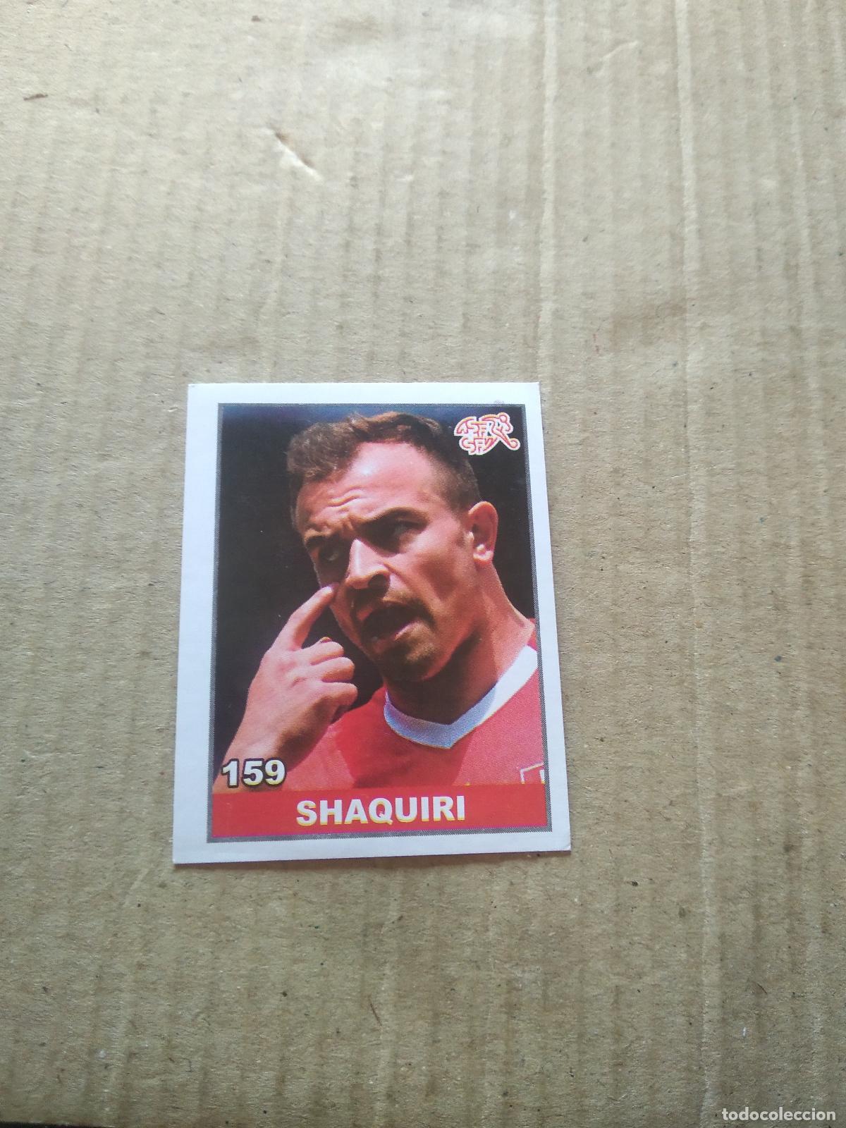 Cromos de F&uacute;tbol: 159 SHAQIRI SUIZA CROMO FUTBOL MUNDIAL 2022 WORLD CUP COPA DEL MUNDO EDITADO EN BRASIL