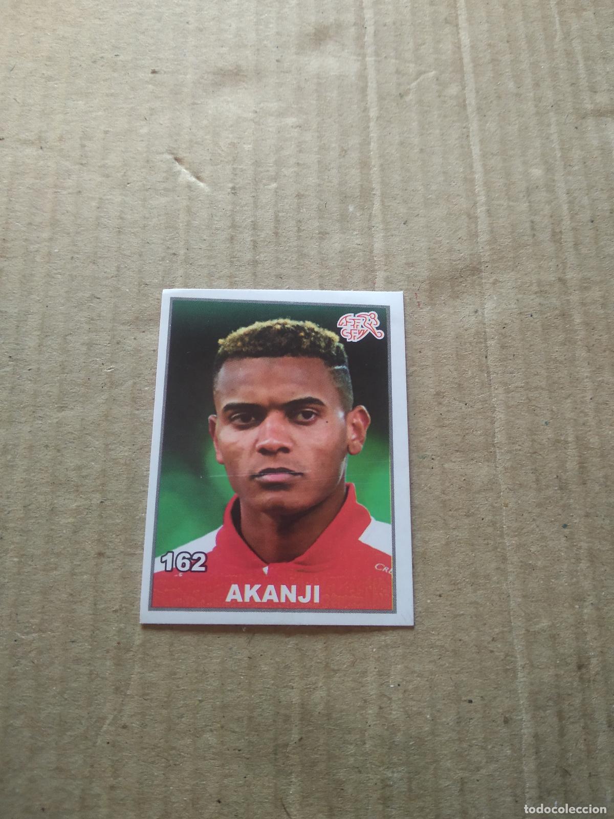 Cromos de F&uacute;tbol: 162 AKANJI SUIZA CROMO FUTBOL MUNDIAL 2022 WORLD CUP COPA DEL MUNDO EDITADO EN BRASIL