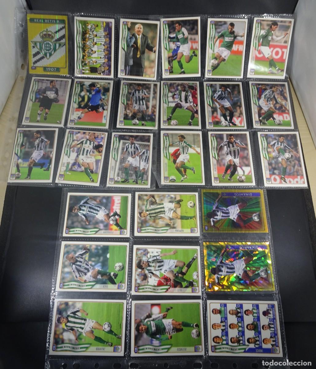 Cartes &agrave; collectionner de Football: LOTE DE 27 CROMOS DEL BETIS MUNDI CROMO 2004-2005 LAS FICHAS DE LA LIGA, VER FOTOS
