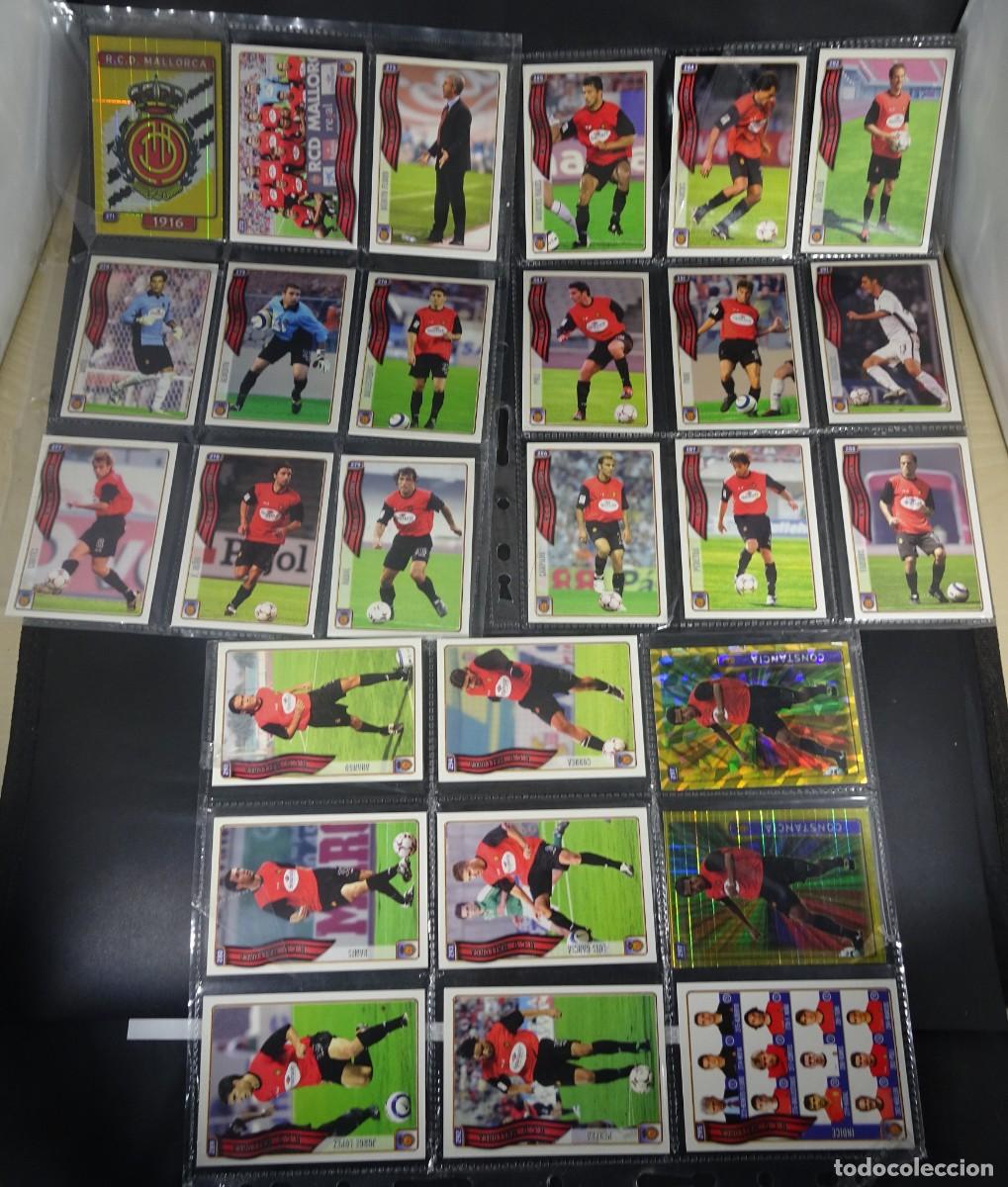 Fu&szlig;ball-Sticker: LOTE DE 27 CROMOS DEL MALLORCA MUNDI CROMO 2004-2005 LAS FICHAS DE LA LIGA, VER FOTOS