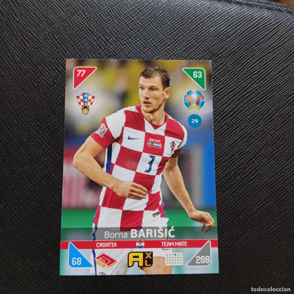 Fu&szlig;ball-Sticker: 29 BARISIC CROACIA PANINI ADRENALYN XL UEFA EURO 2020 CROMO FUTBOL KICK OFF 2021 - A209 PG5