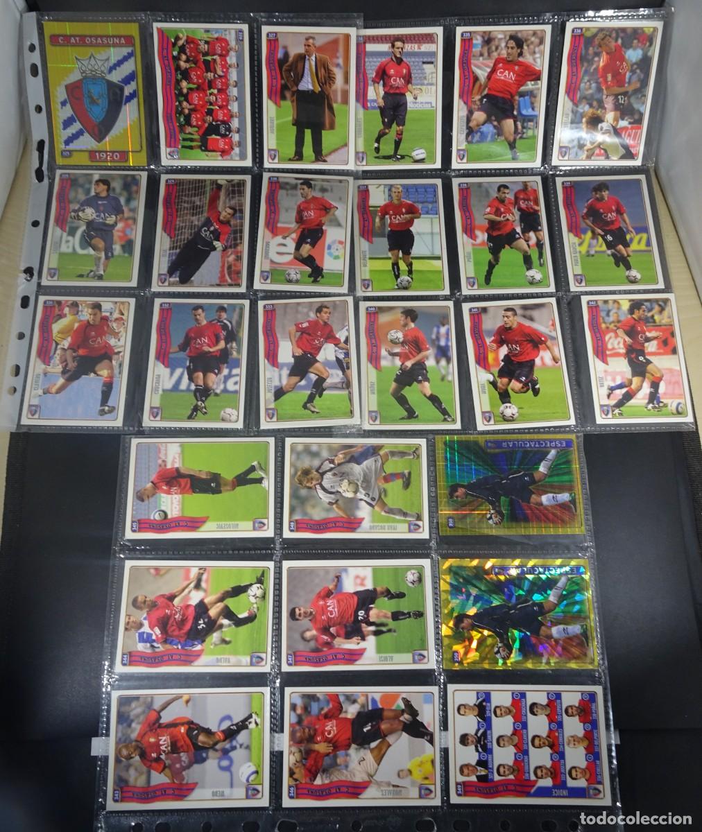 Fu&szlig;ball-Sticker: LOTE DE 27 CROMOS DEL AT OSASUNA ,MUNDI CROMO 2004-2005 LAS FICHAS DE LA LIGA, VER FOTOS