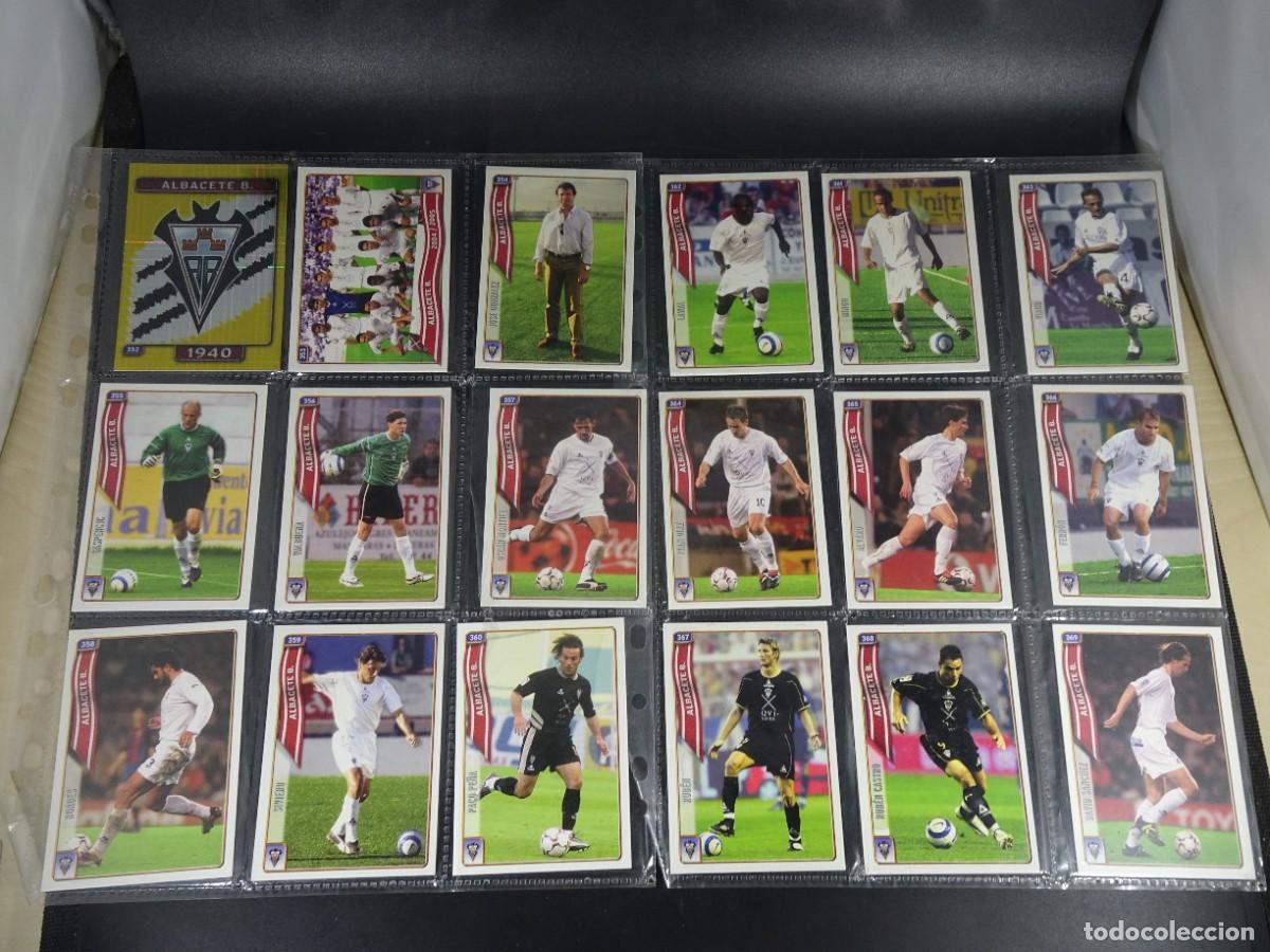 Cartes &agrave; collectionner de Football: LOTE DE 18 CROMOS DEL ALBACETE ,MUNDI CROMO 2004-2005 LAS FICHAS DE LA LIGA, VER FOTOS
