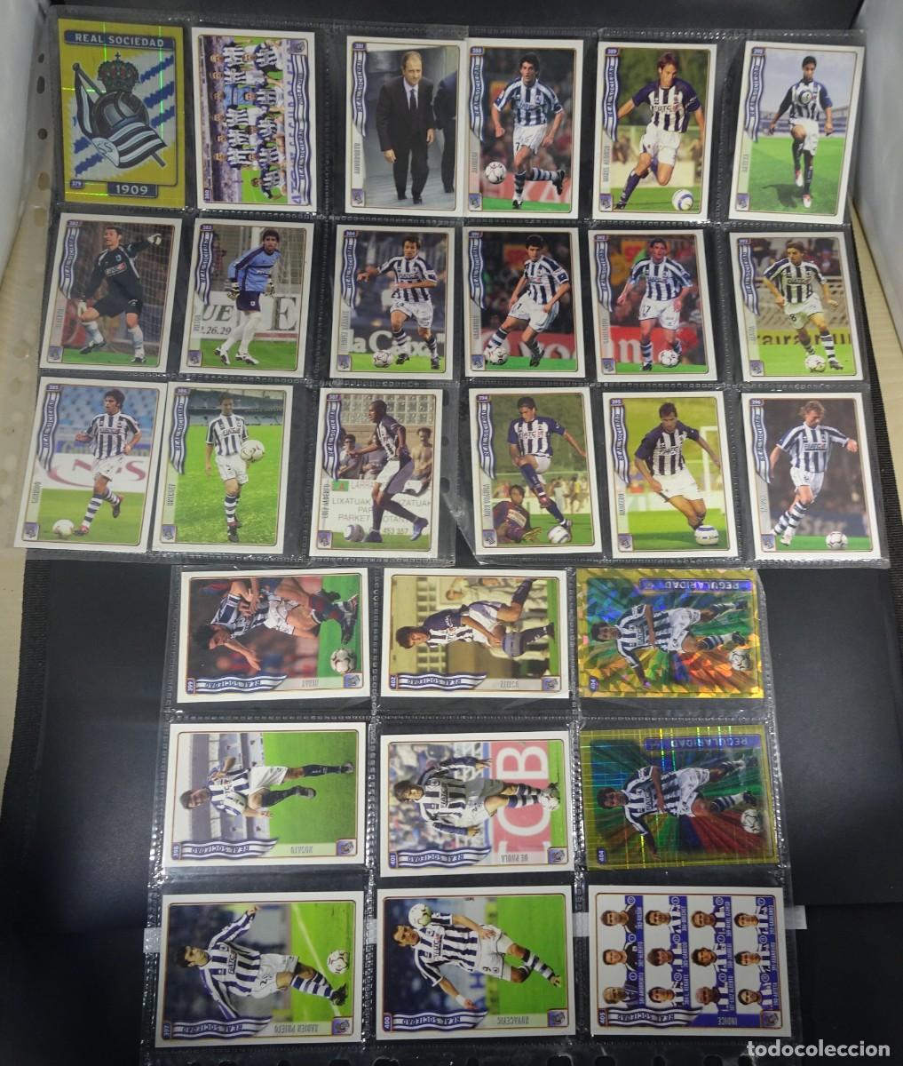 Cartes &agrave; collectionner de Football: LOTE DE 27 CROMOS DEL R SOCIEDAD ,MUNDI CROMO 2004-2005 LAS FICHAS DE LA LIGA, VER FOTOS
