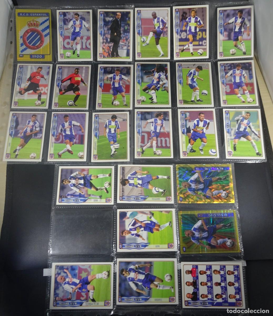 Cartes &agrave; collectionner de Football: LOTE DE 26 CROMOS DEL ESPA&Ntilde;OL ,MUNDI CROMO 2004-2005 LAS FICHAS DE LA LIGA, VER FOTOS
