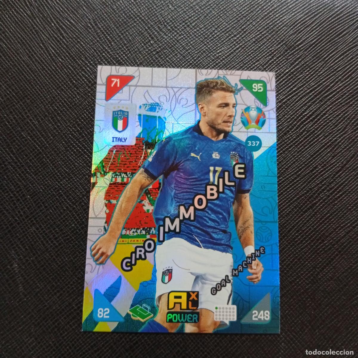 Cromos de f&uacute;tbol: 337 IMMOBILE ITALIA PANINI ADRENALYN XL UEFA EURO 2020 CROMO FUTBOL KICK OFF 2021 - A209 PG7