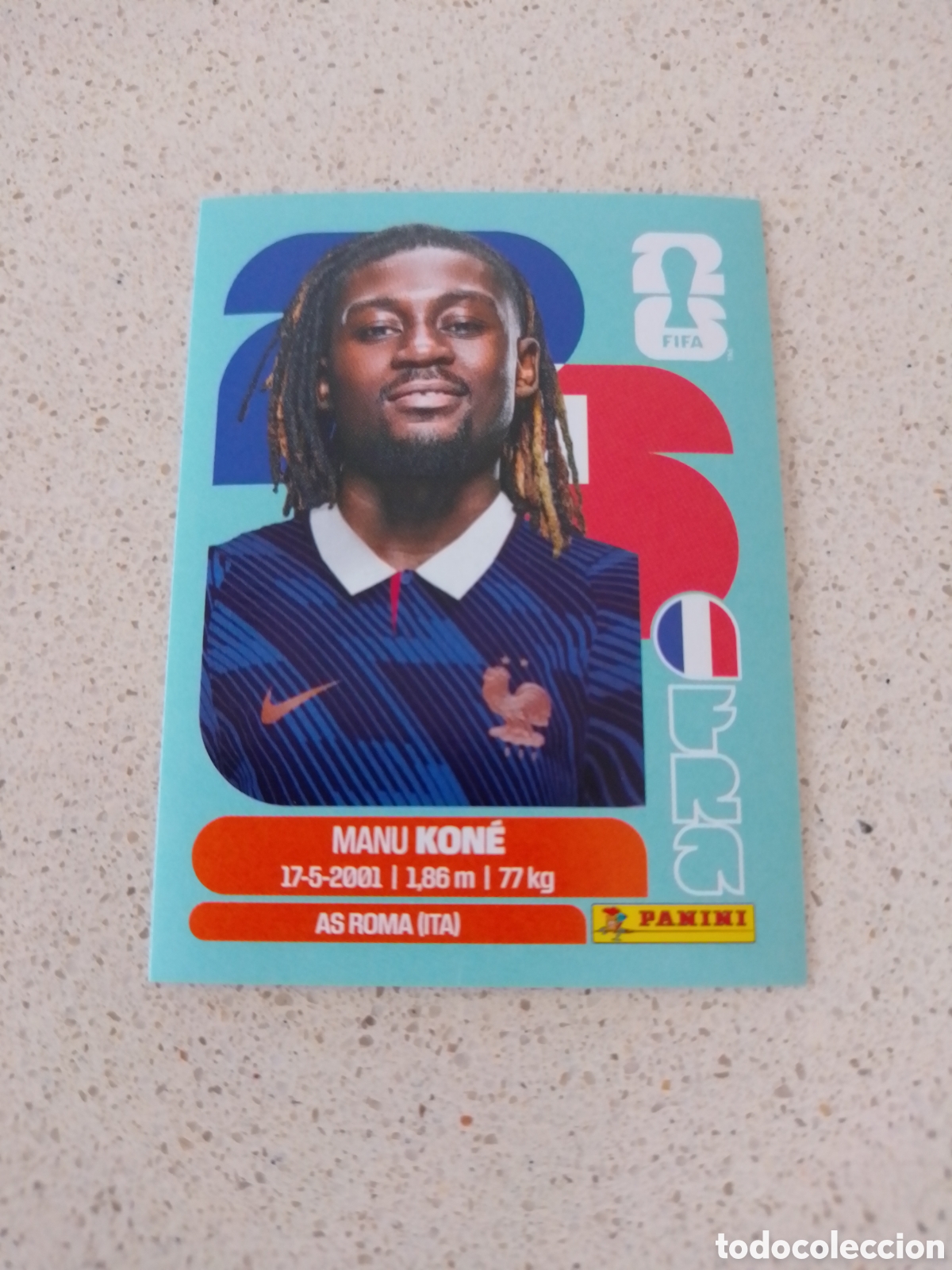 Cromos de Futebol: CROMO NUMERO 11 KON&Eacute; FRANCIA. MUNDIAL 2026. PANINI.