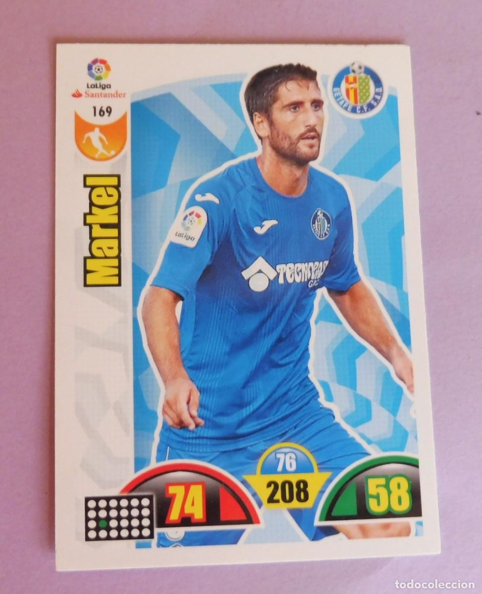 Cromos de F&uacute;tbol: CROMOS PANINI ADRENALYN - LIGA SANTANDER 2017/18 - N&Uacute;M 169 - MARKEL