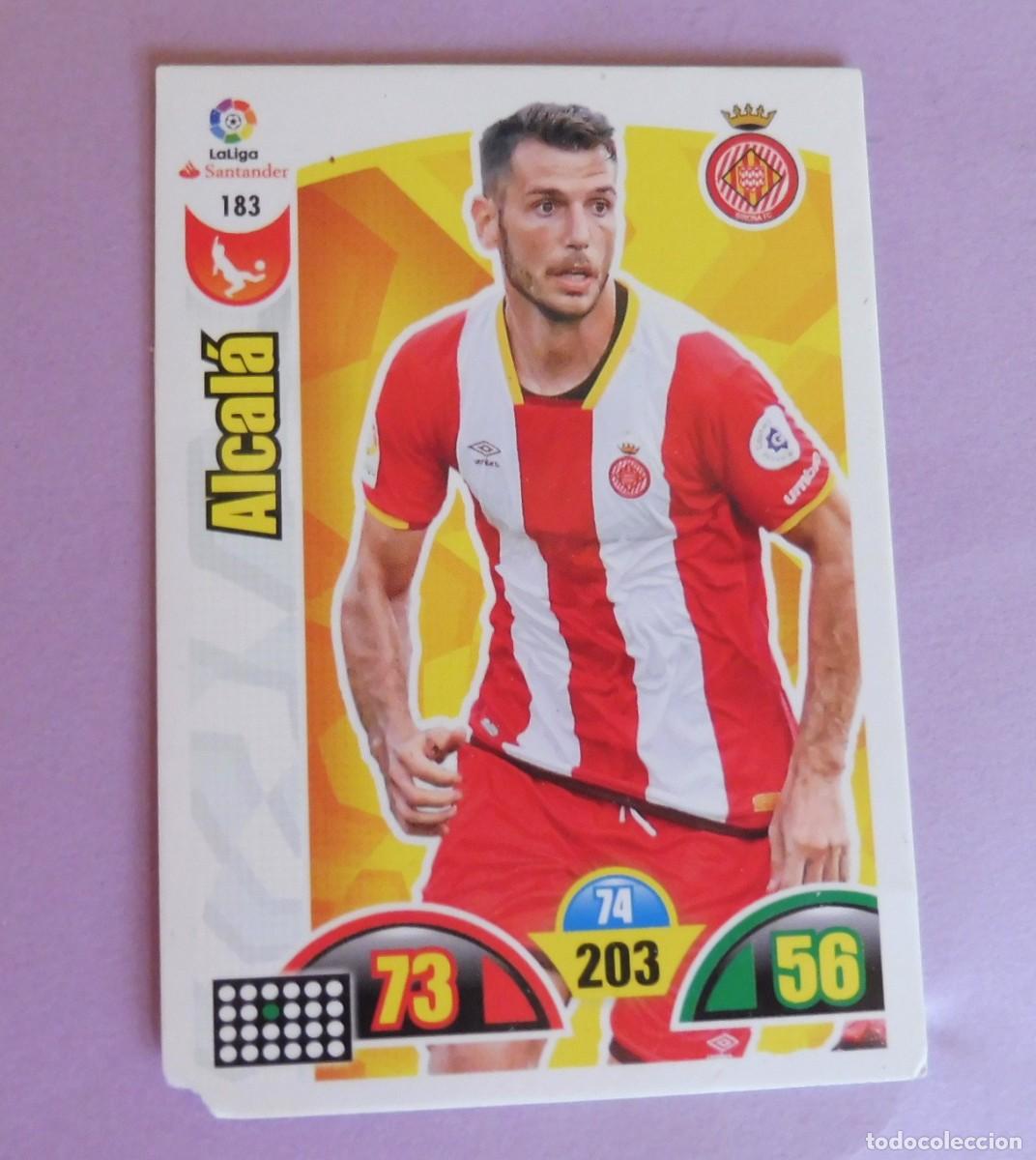 Cromos de F&uacute;tbol: CROMOS PANINI ADRENALYN - LIGA SANTANDER 2017/18 - N&Uacute;M 183 - ALCAL&Aacute;