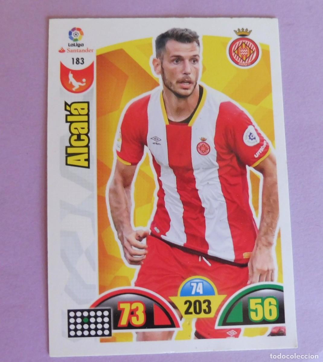 Cromos de F&uacute;tbol: CROMOS PANINI ADRENALYN - LIGA SANTANDER 2017/18 - N&Uacute;M 183 - ALCAL&Aacute;