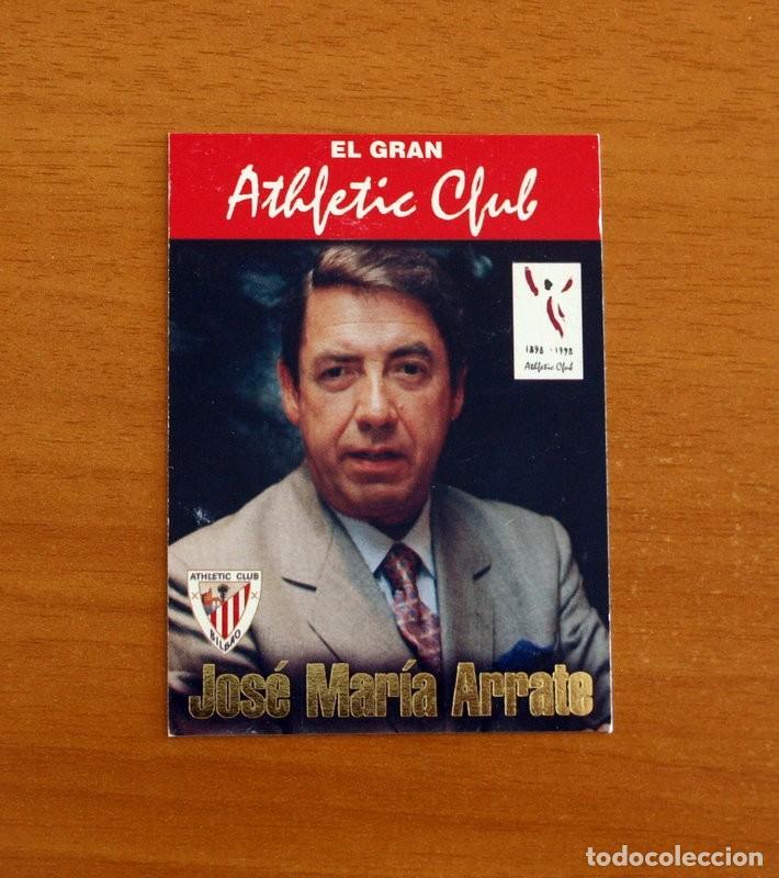 Cromos de F&uacute;tbol: Athletic de Bilbao -N&ordm; 2 Jos&eacute; Mar&iacute;a Arrate El Gran Club Centenario-Panini Sports 1997-1998-97-98