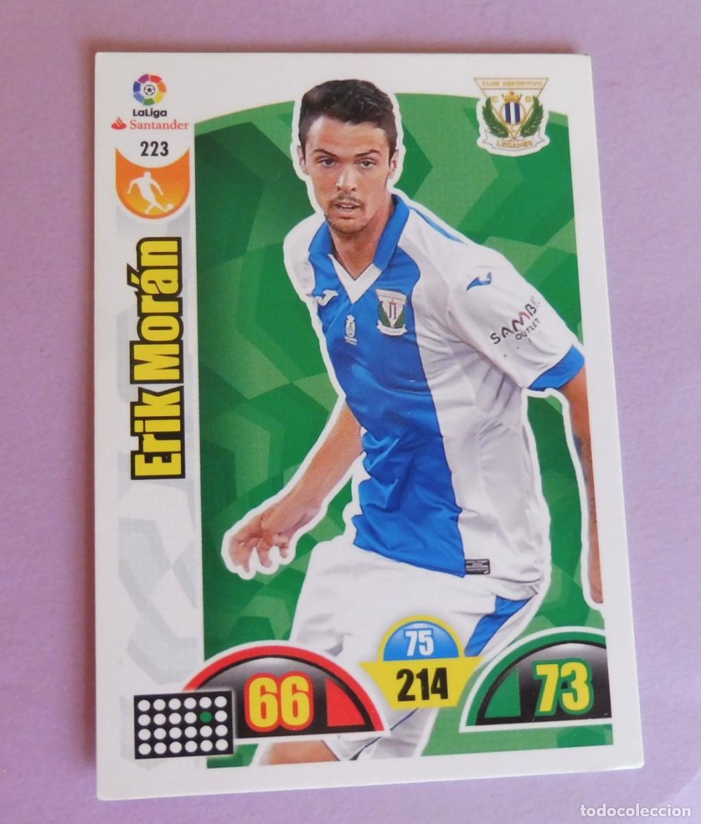 Cromos de F&uacute;tbol: CROMOS PANINI ADRENALYN - LIGA SANTANDER 2017/18 - N&Uacute;M 223 - ERIK MOR&Aacute;N