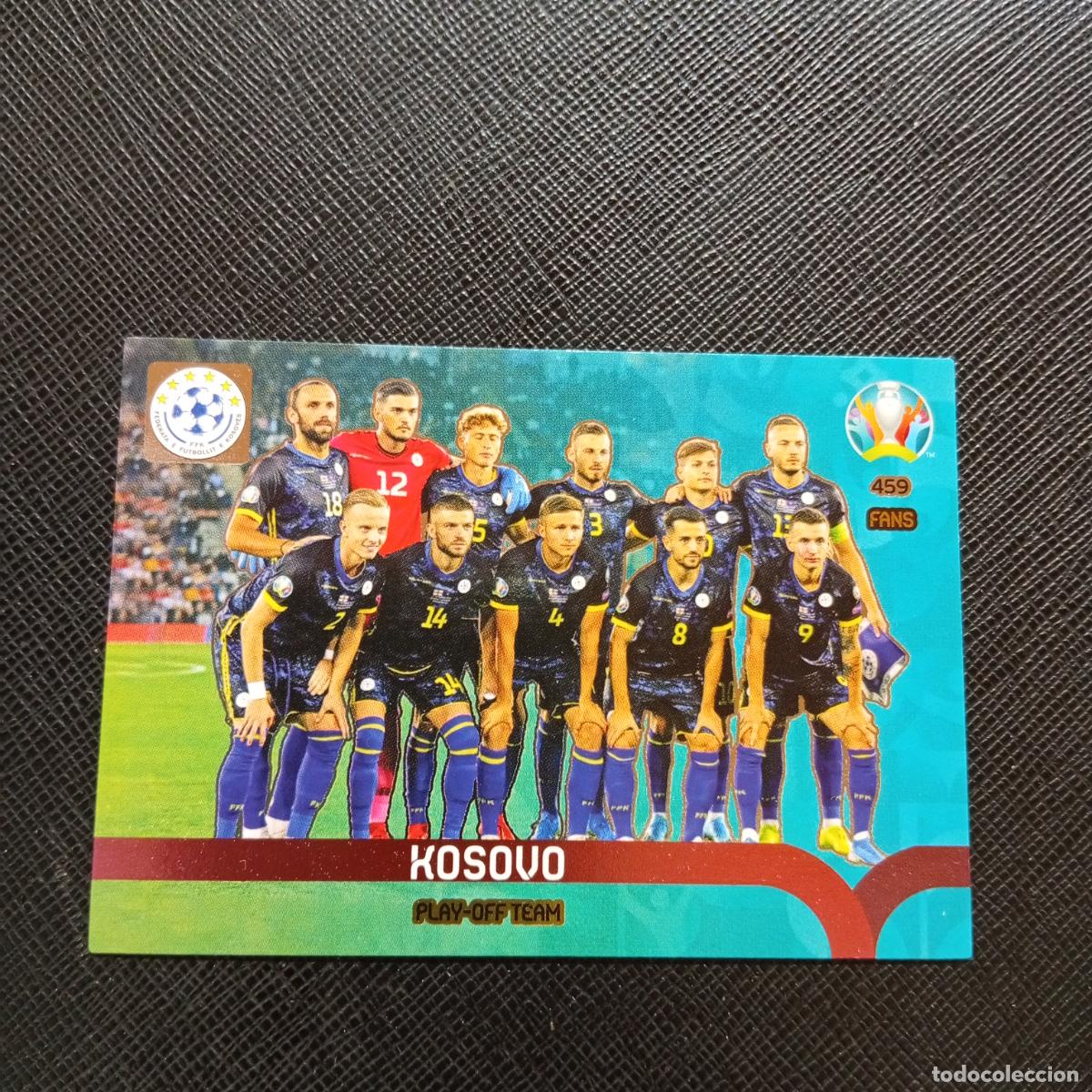 Cromos de F&uacute;tbol: 459 ALINEACION KOSOVO PANINI ADRENALYN XL UEFA EURO 2020 CROMO FUTBOL 20- A209 PG7