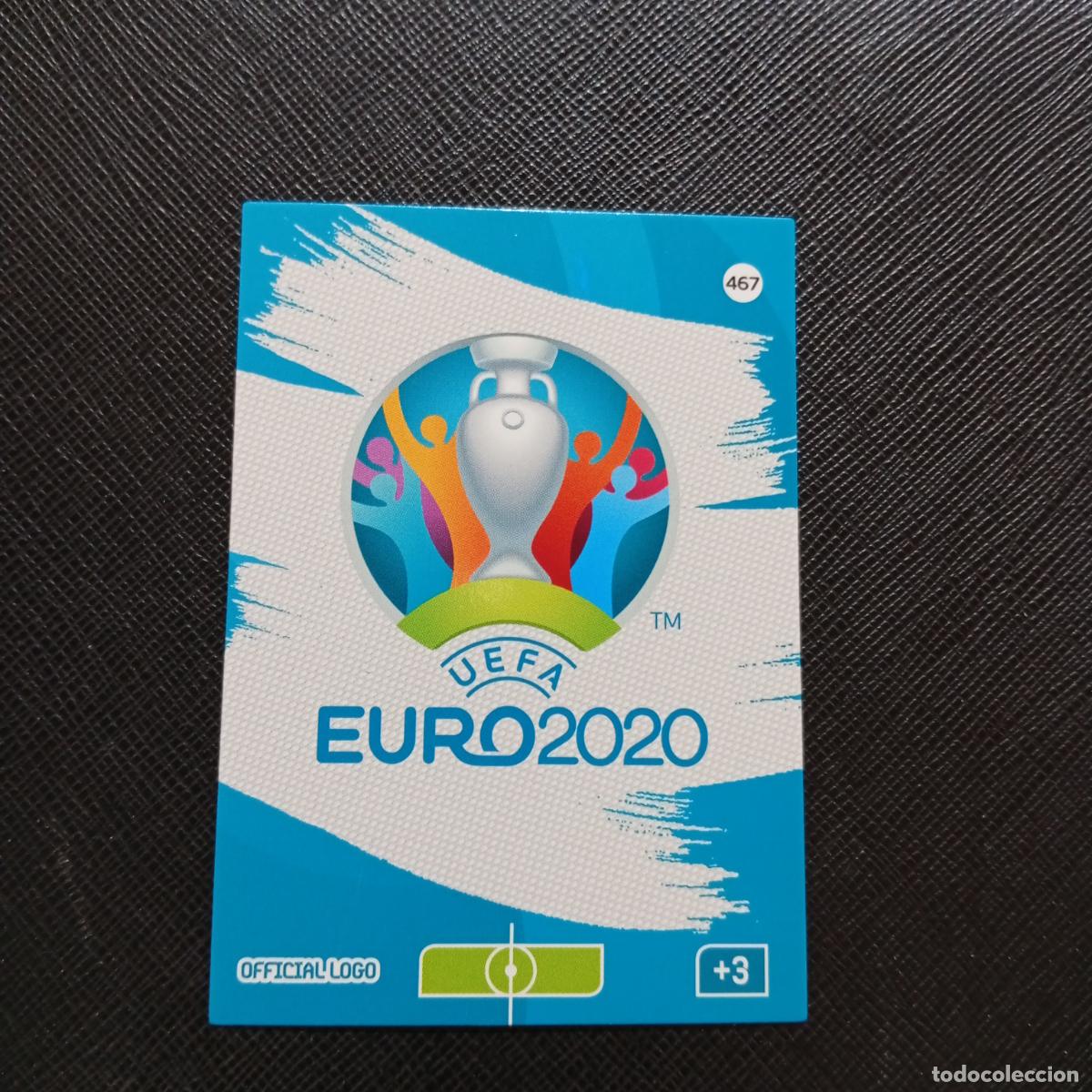 Cromos de F&uacute;tbol: 467 LOGO PANINI ADRENALYN XL UEFA EURO 2020 CROMO FUTBOL 20- A209 PG8