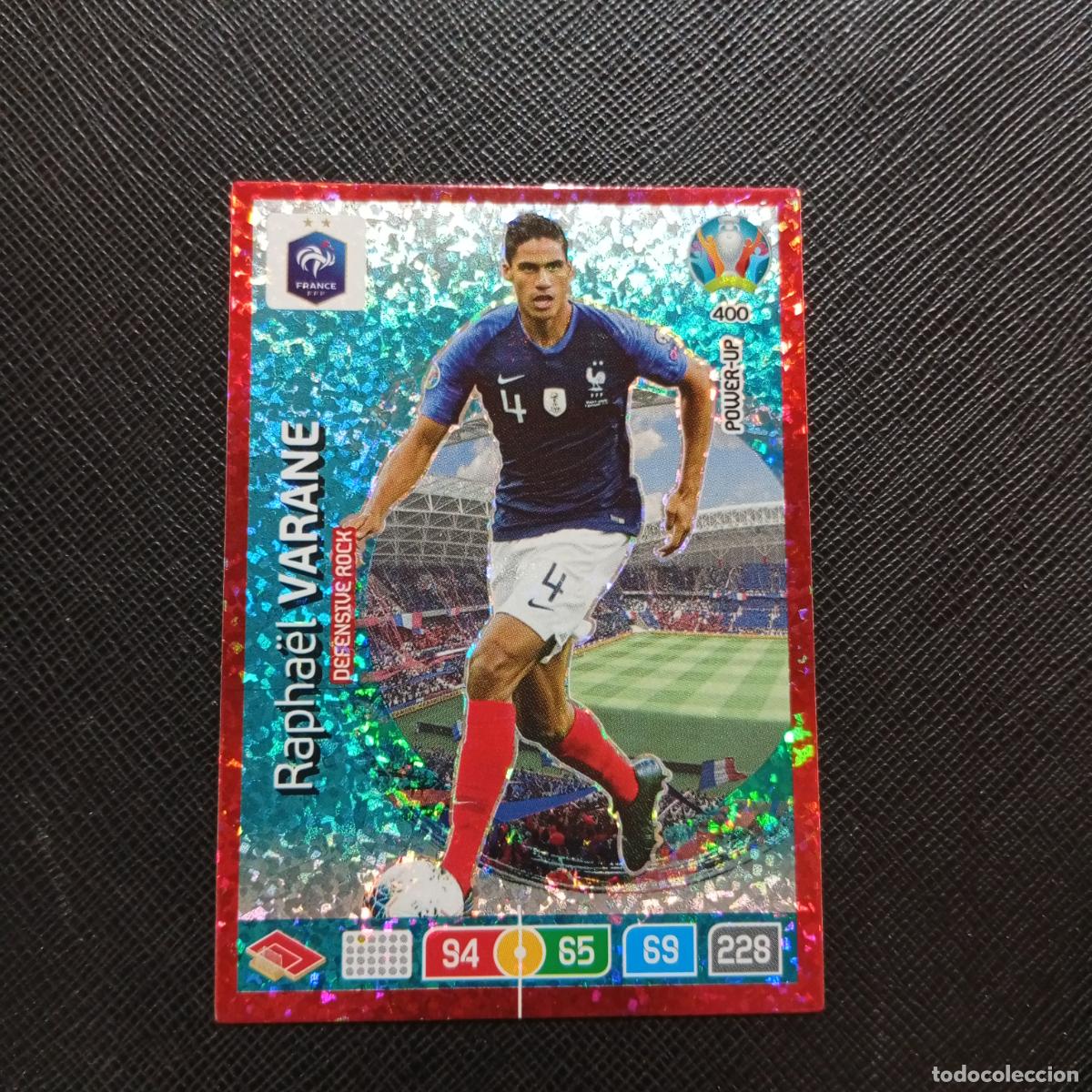 Cromos de F&uacute;tbol: 400 VARANE FRANCIA PANINI ADRENALYN XL UEFA EURO 2020 CROMO FUTBOL 20- A209 PG8