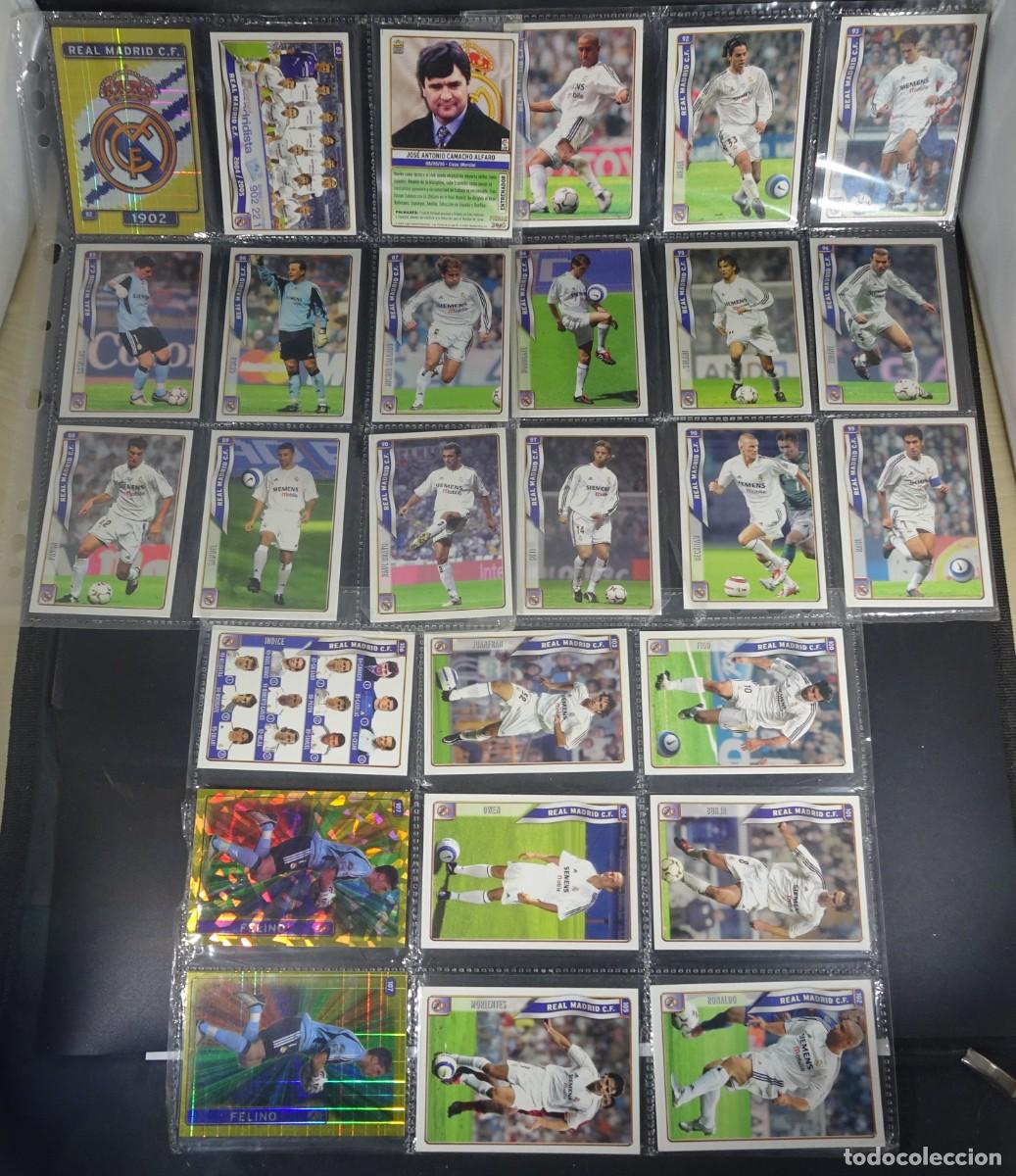 Fu&szlig;ball-Sticker: LOTE DE 27 CROMOS DEL R MADRID ,MUNDI CROMO 2004-2005 LAS FICHAS DE LA LIGA, VER FOTOS