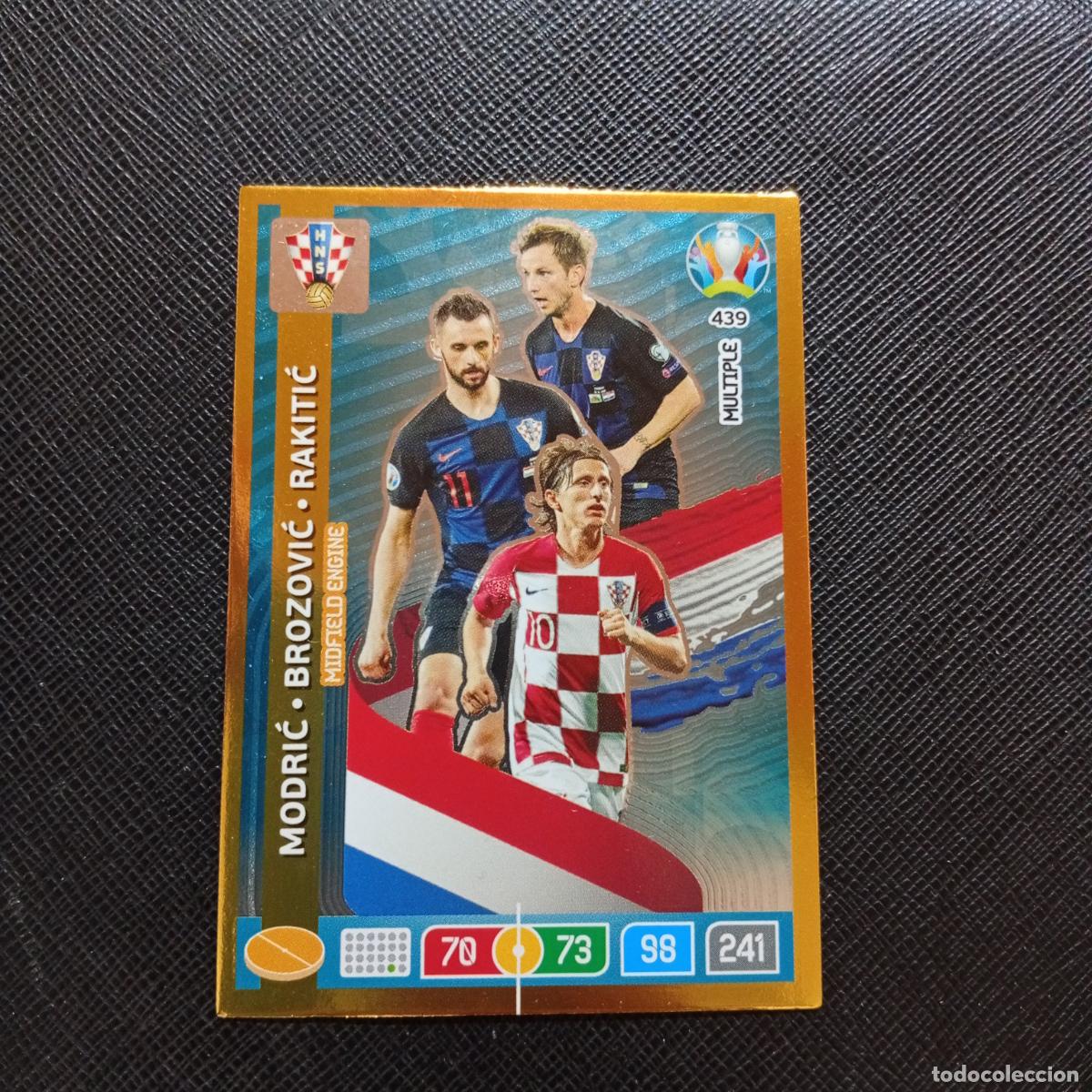 Cromos de F&uacute;tbol: 439 MODRIC CROACIA PANINI ADRENALYN XL UEFA EURO 2020 CROMO FUTBOL 20- A209 PG9