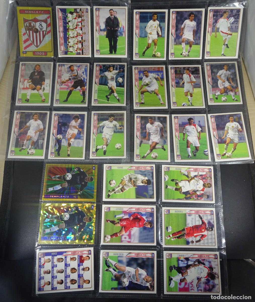 Fu&szlig;ball-Sticker: LOTE DE 27 CROMOS DEL SEVILLA ,MUNDI CROMO 2004-2005 LAS FICHAS DE LA LIGA, SERGIO RAMOS