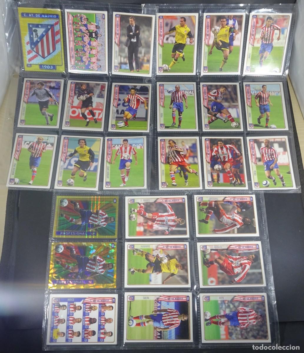 Fu&szlig;ball-Sticker: LOTE DE 27 CROMOS DEL AT MADRID ,MUNDI CROMO 2004-2005 LAS FICHAS DE LA LIGA, VER FOTOS