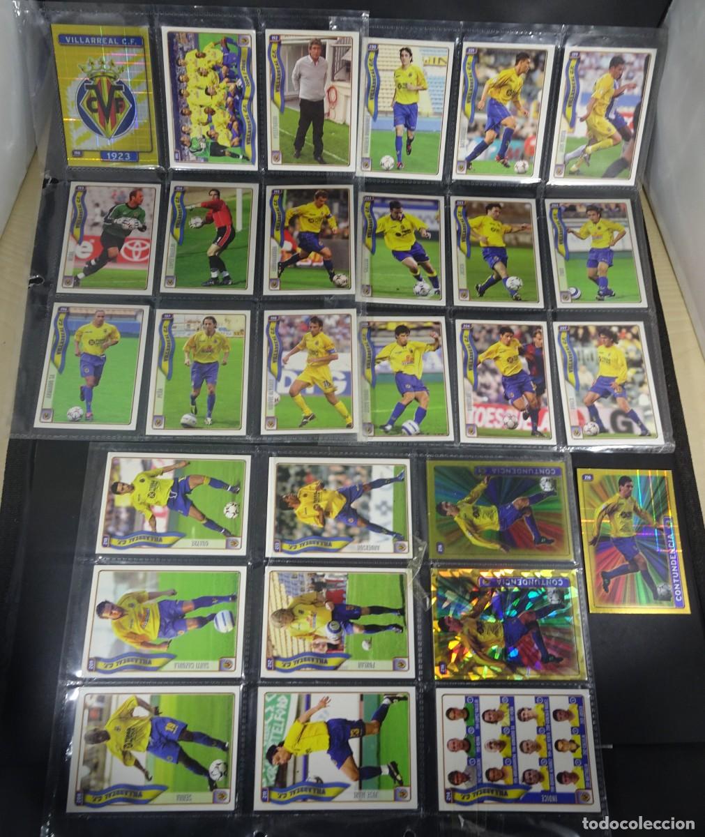 Fu&szlig;ball-Sticker: LOTE DE 28 CROMOS DEL VILLARREAL ,MUNDI CROMO 2004-2005 LAS FICHAS DE LA LIGA, VER FOTOS