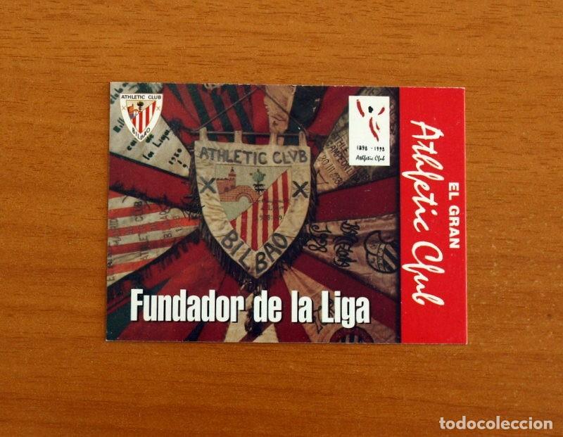 Cromos de F&uacute;tbol: Athletic de Bilbao -N&ordm; 33 Fundador de la Liga -El Gran Club Centenario - Panini Sports 1898-1998