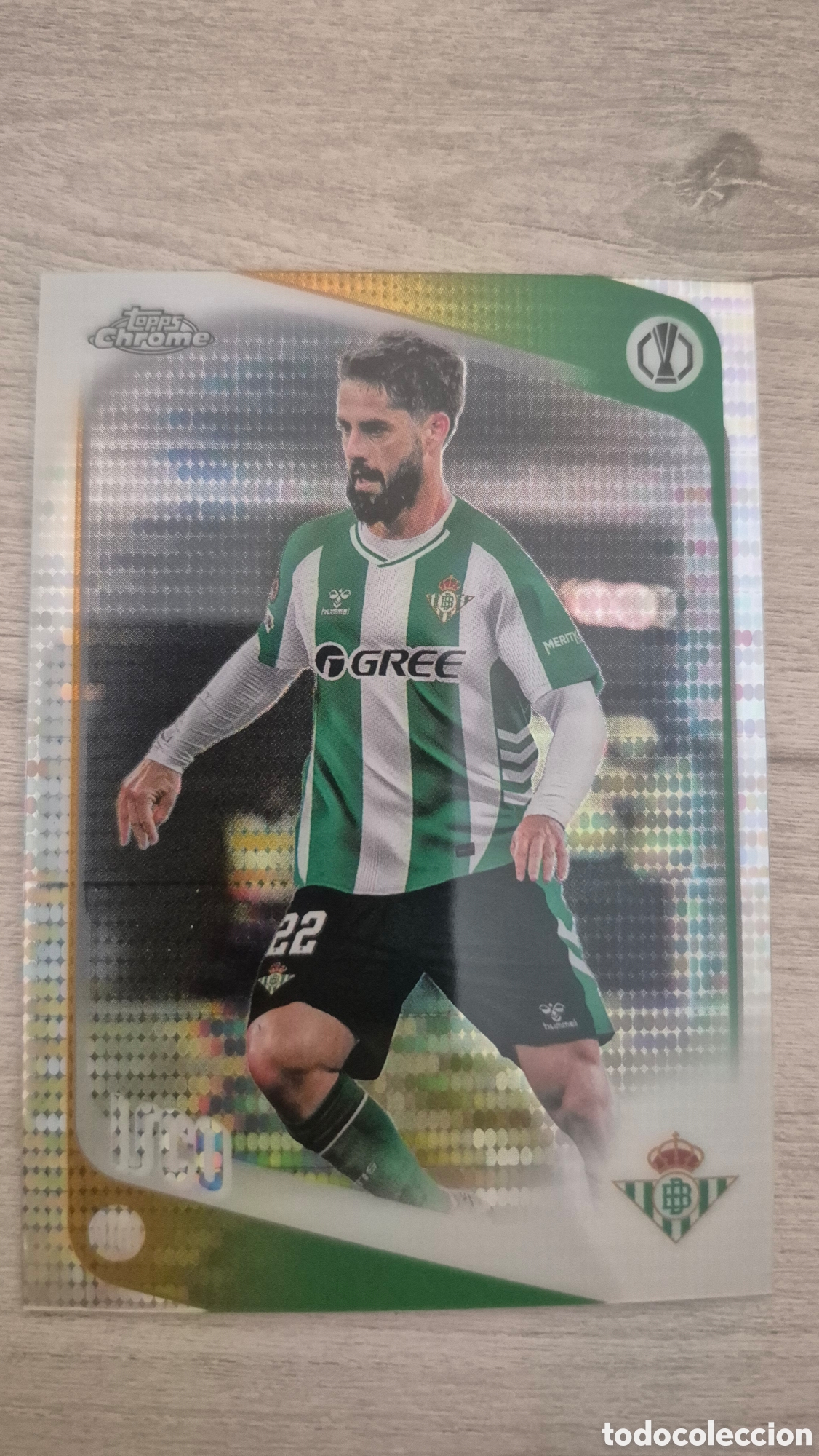 Cromos de F&uacute;tbol: Isco Topps Chrome UCC 2025/26